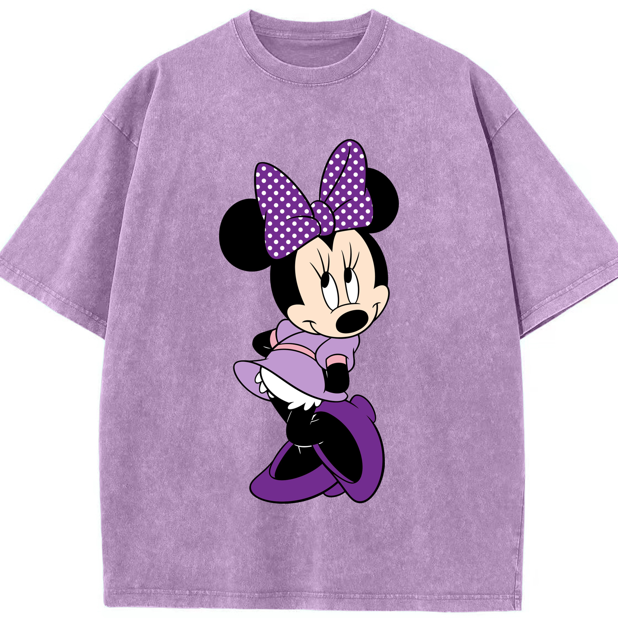 （画像用） ミッキーマウス Mickey Mouse 綿100% ヴィンテージ風 半袖Tシャツ（フロントプリント）