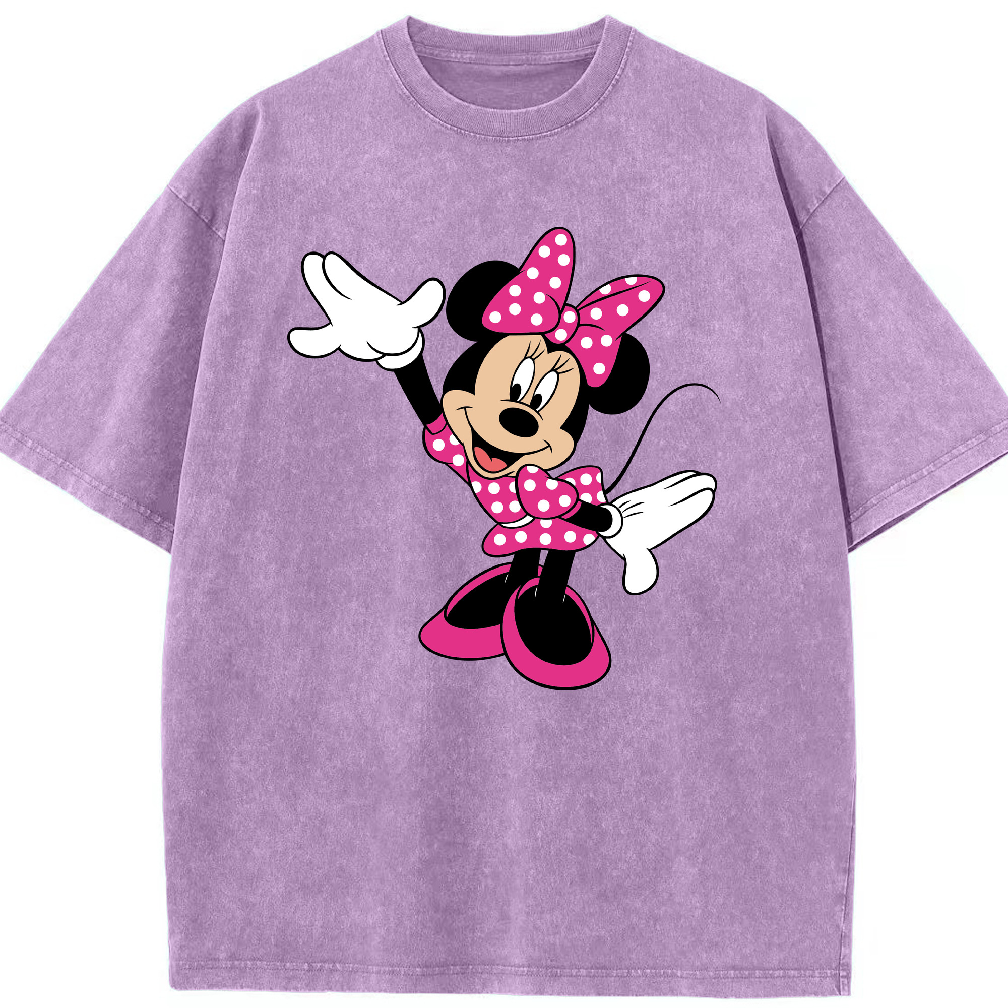 （画像用） ミッキーマウス Mickey Mouse 綿100% ヴィンテージ風 半袖Tシャツ（フロントプリント）
