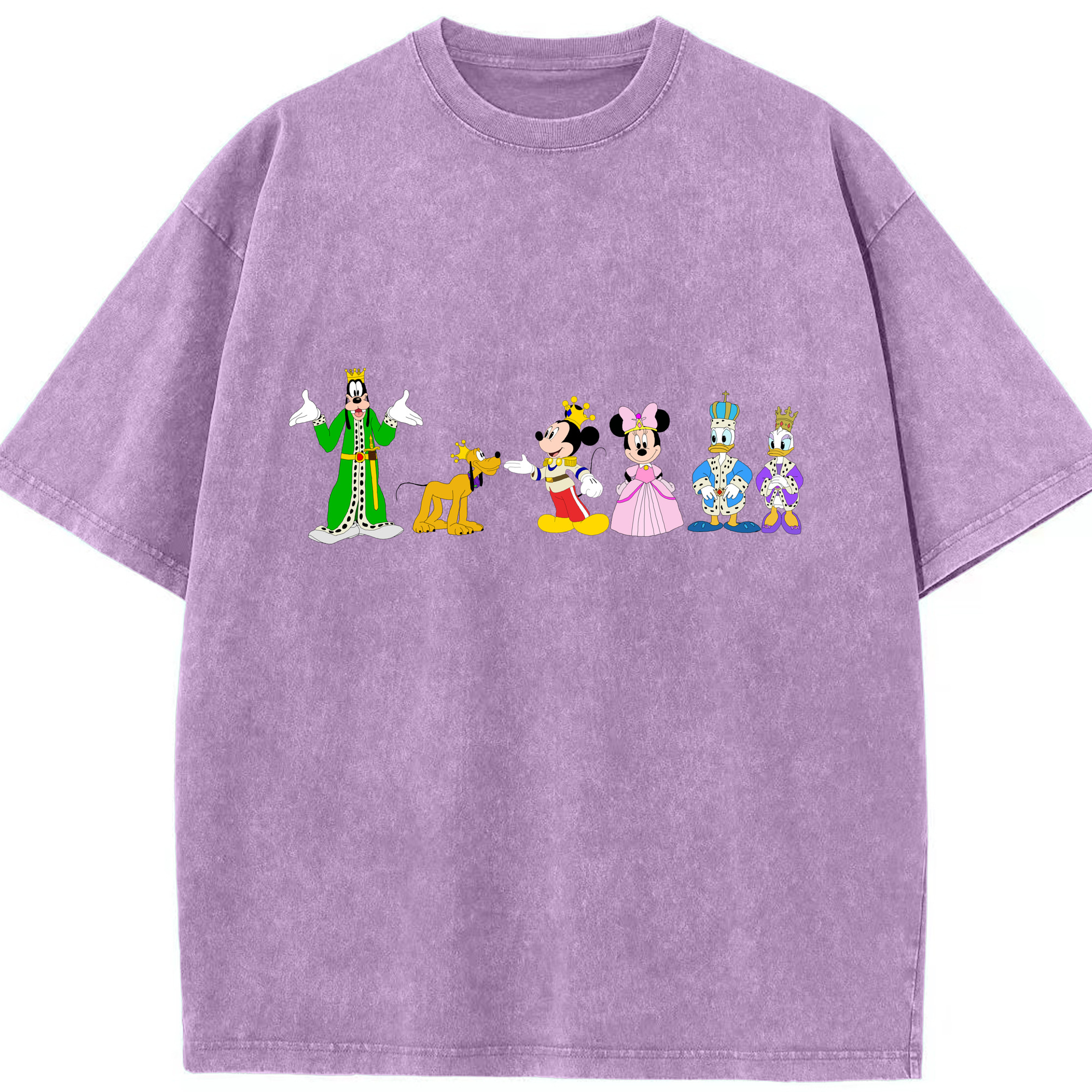 （画像用） ミッキーマウス Mickey Mouse 綿100% ヴィンテージ風 半袖Tシャツ（フロントプリント）