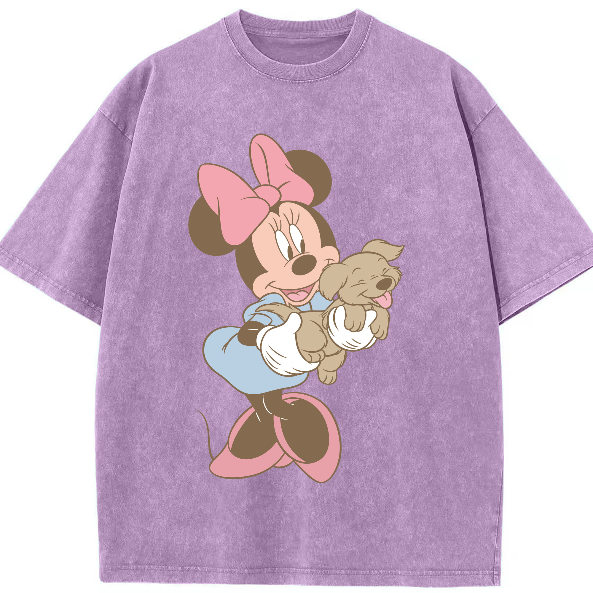 （画像用） ミッキーマウス Mickey Mouse 綿100% ヴィンテージ風 半袖Tシャツ（フロントプリント）