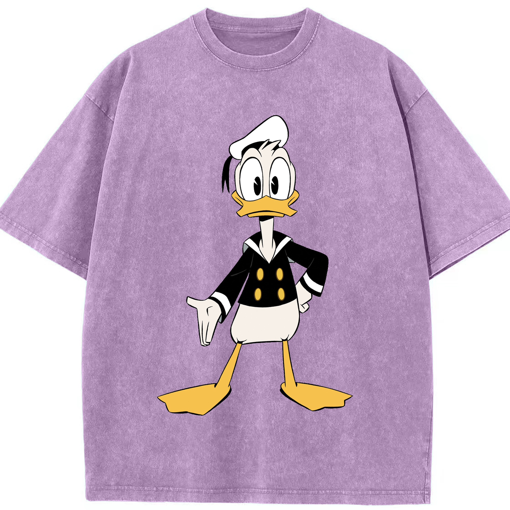 （画像用） ミッキーマウス Mickey Mouse 綿100% ヴィンテージ風 半袖Tシャツ（フロントプリント）