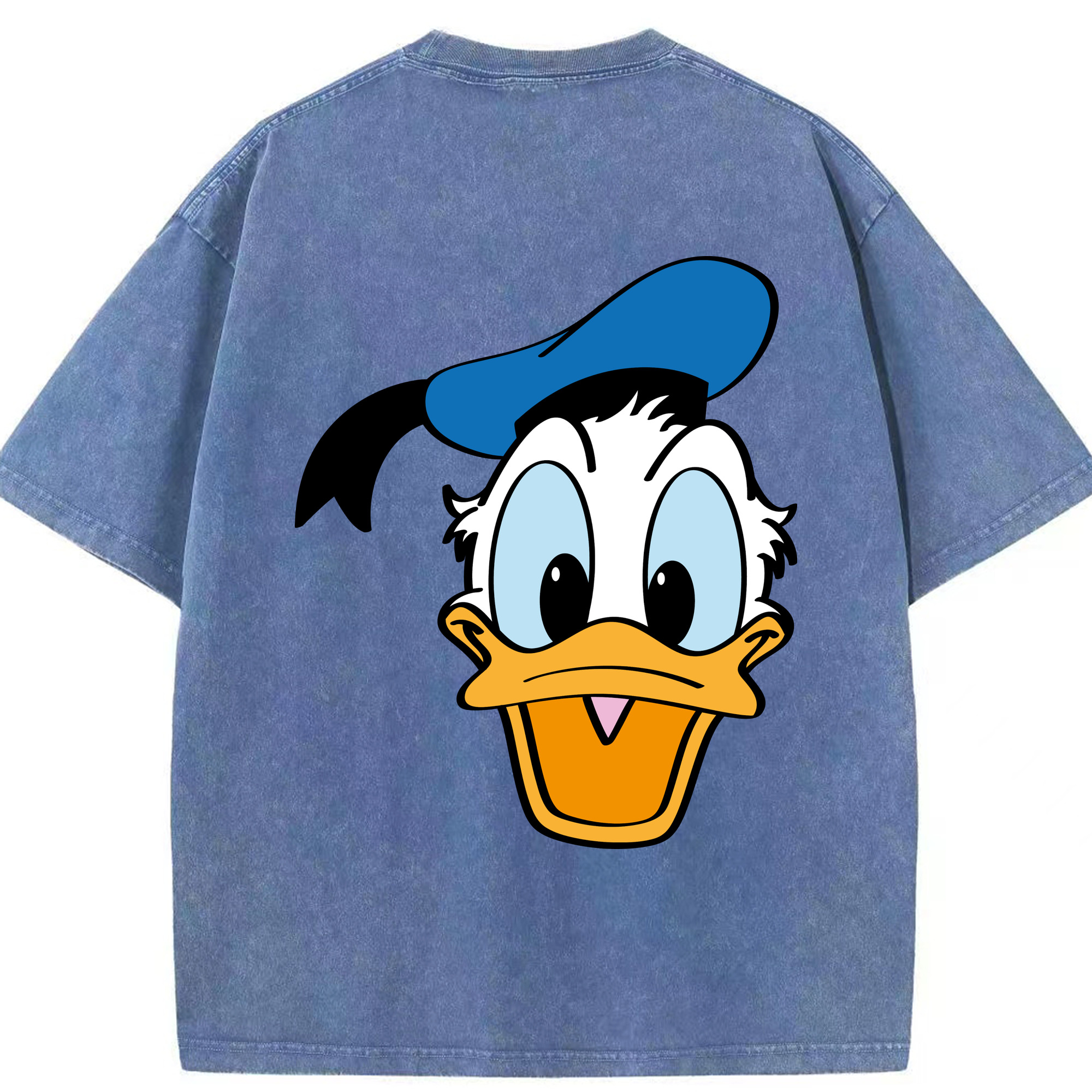 （画像用） ミッキーマウス Mickey Mouse 綿100% ヴィンテージ風 半袖Tシャツ（背面プリント）