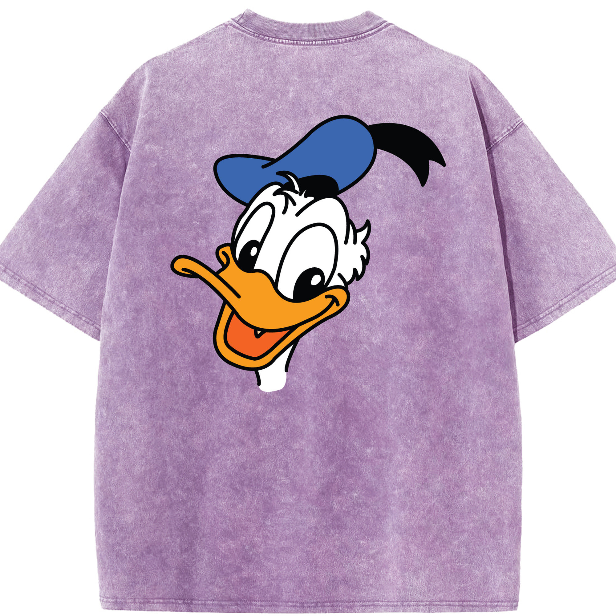 （画像用） ミッキーマウス Mickey Mouse 綿100% ヴィンテージ風 半袖Tシャツ（背面プリント）