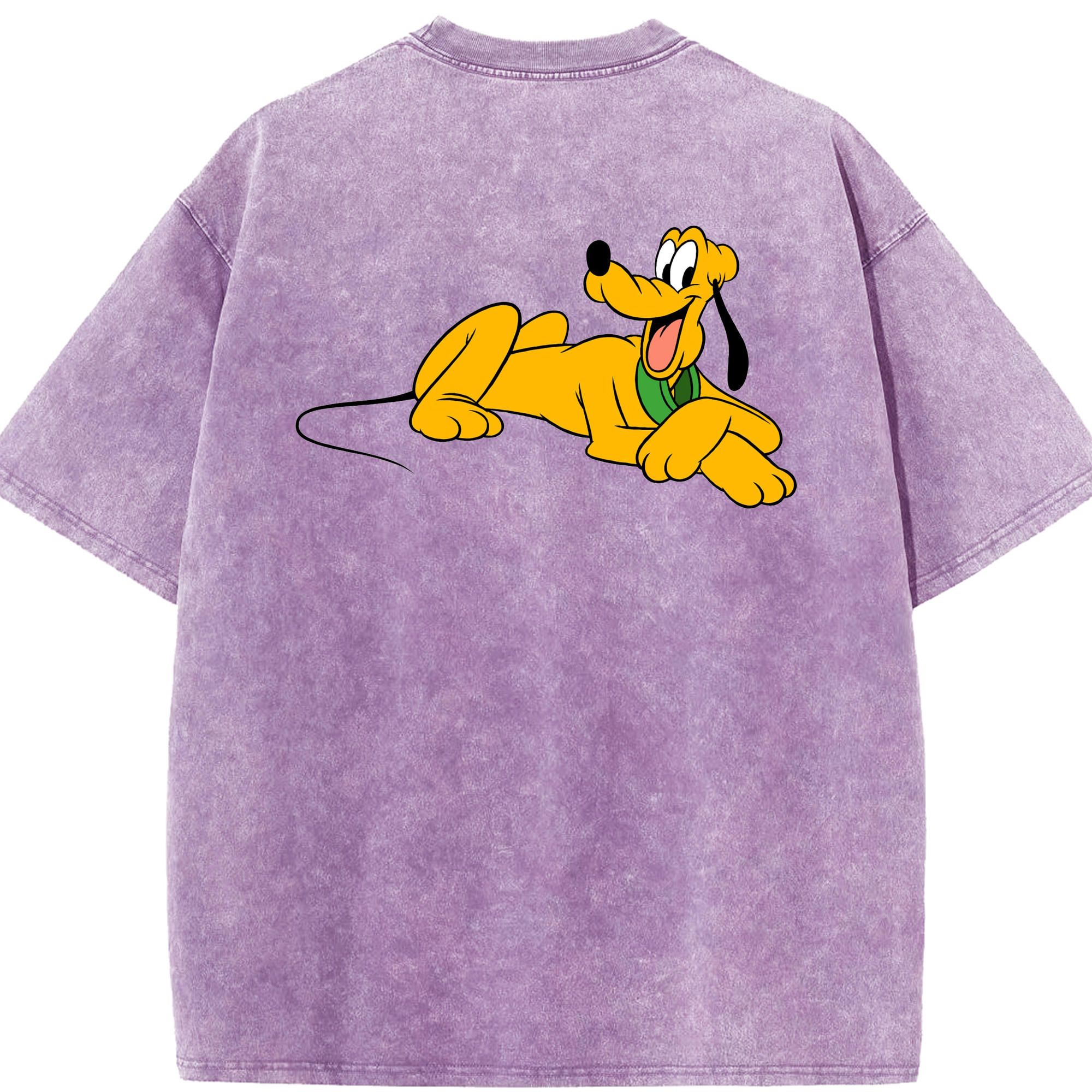 （画像用） ミッキーマウス Mickey Mouse 綿100% ヴィンテージ風 半袖Tシャツ（背面プリント）