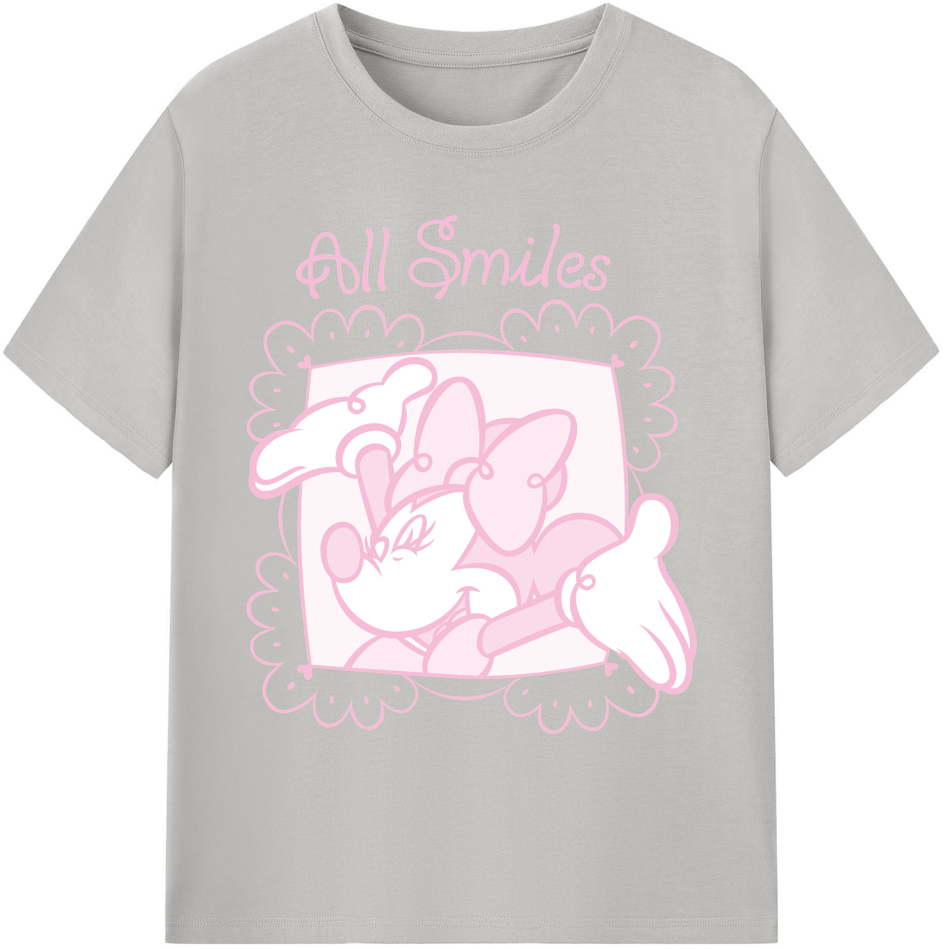 ミッキーマウス Mickey Mouse 綿100％ メンズ半袖Tシャツ｜肌触りやわらか＆通気性