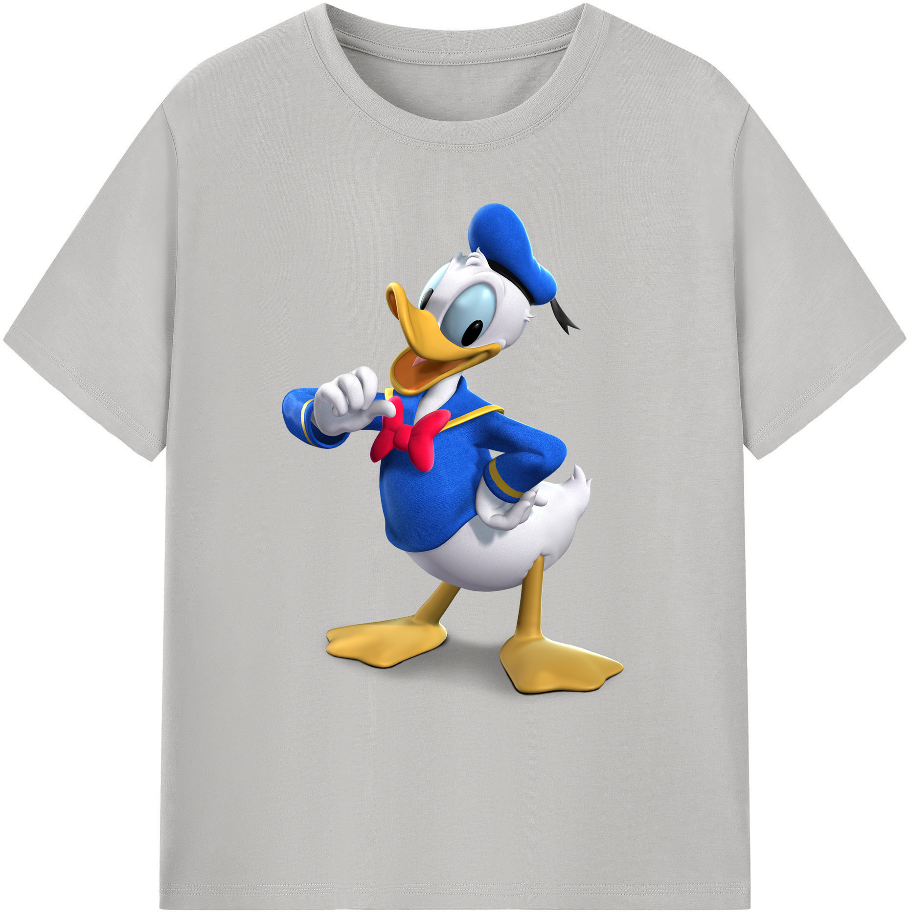 ミッキーマウス Mickey Mouse 綿100％ メンズ半袖Tシャツ｜肌触りやわらか＆通気性