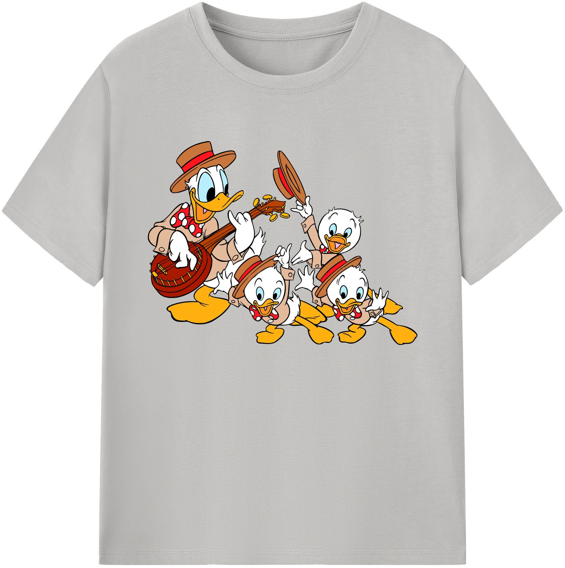 ミッキーマウス Mickey Mouse 綿100％ メンズ半袖Tシャツ｜肌触りやわらか＆通気性