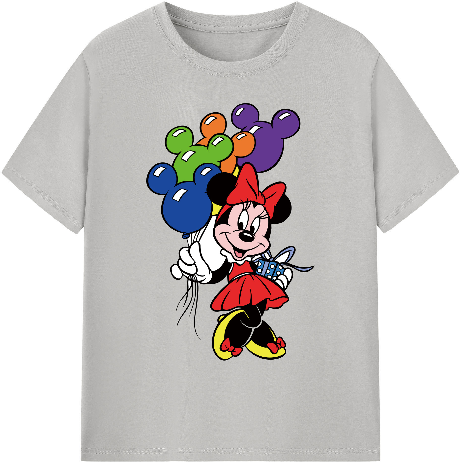 ミッキーマウス Mickey Mouse 綿100％ メンズ半袖Tシャツ｜肌触りやわらか＆通気性