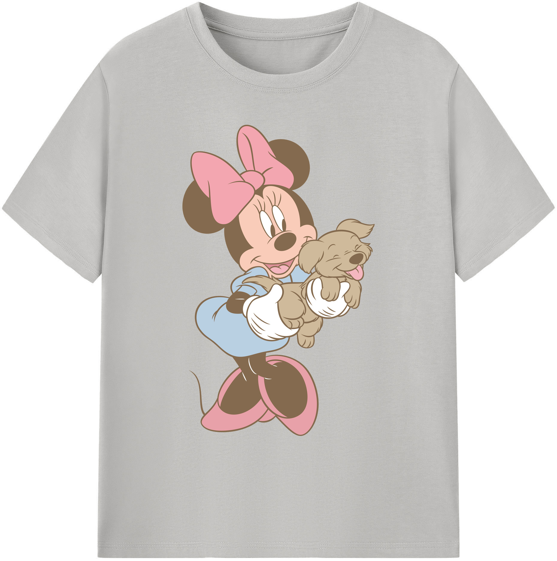 ミッキーマウス Mickey Mouse 綿100％ メンズ半袖Tシャツ｜肌触りやわらか＆通気性