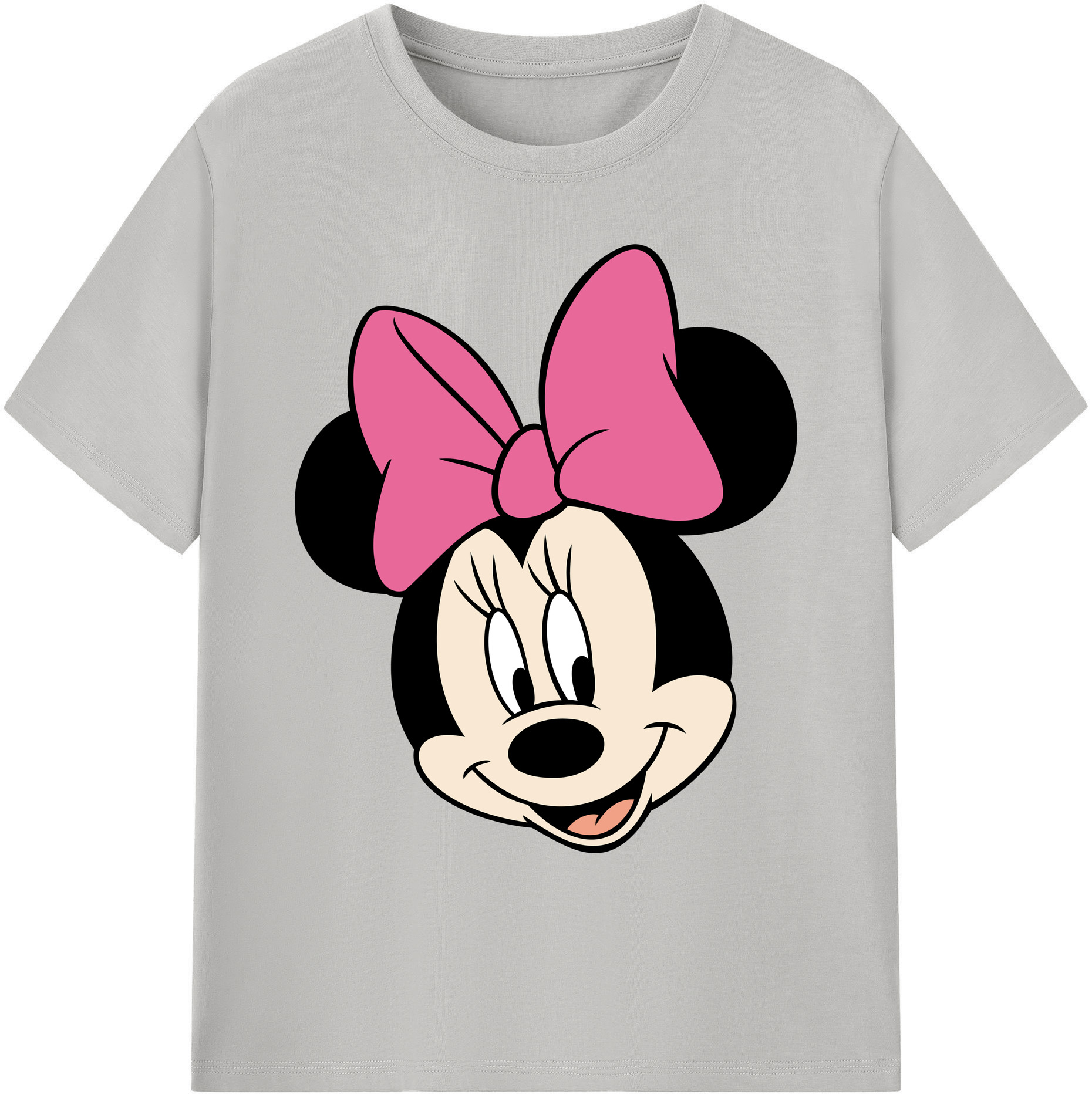 ミッキーマウス Mickey Mouse 綿100％ メンズ半袖Tシャツ｜肌触りやわらか＆通気性