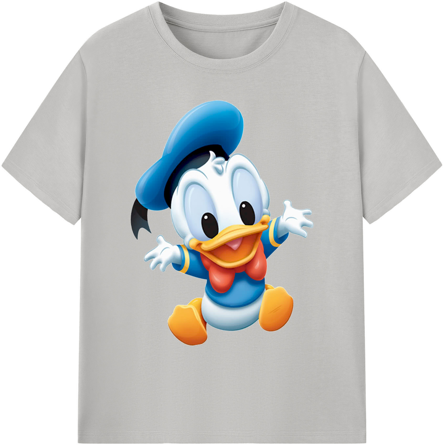 ミッキーマウス Mickey Mouse 綿100％ メンズ半袖Tシャツ｜肌触りやわらか＆通気性