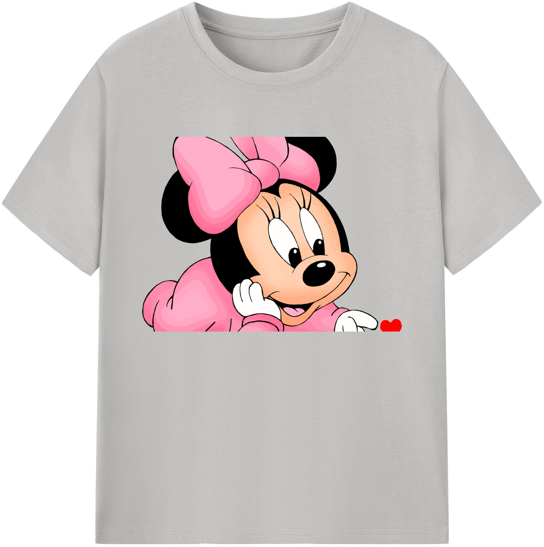 ミッキーマウス Mickey Mouse 綿100％ メンズ半袖Tシャツ｜肌触りやわらか＆通気性