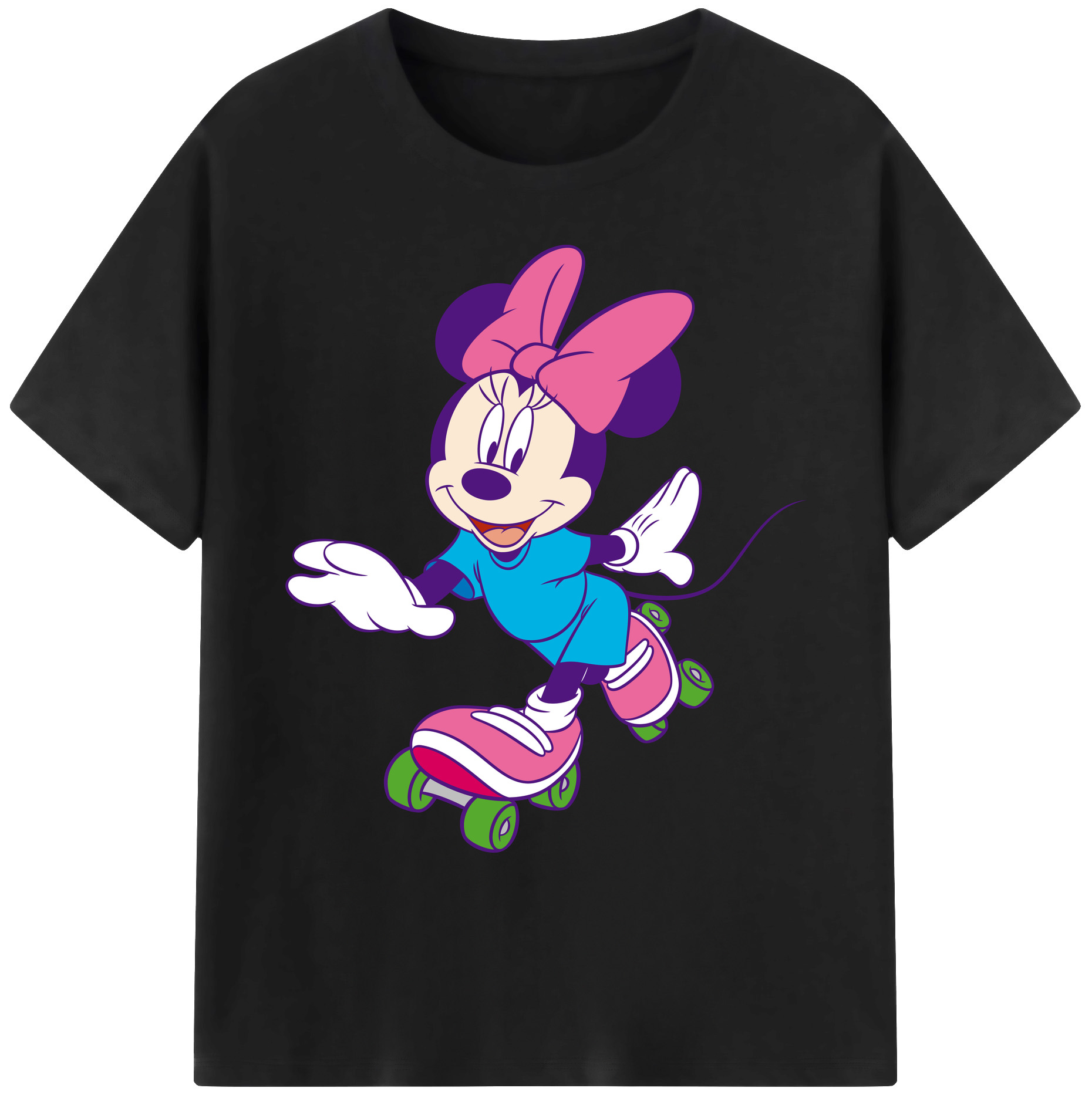 ミッキーマウス Mickey Mouse 綿100％ メンズ半袖Tシャツ｜肌触りやわらか＆通気性