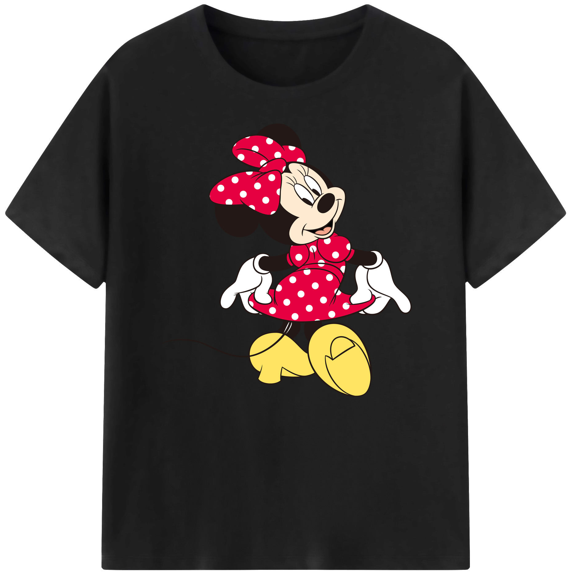 ミッキーマウス Mickey Mouse 綿100％ メンズ半袖Tシャツ｜肌触りやわらか＆通気性