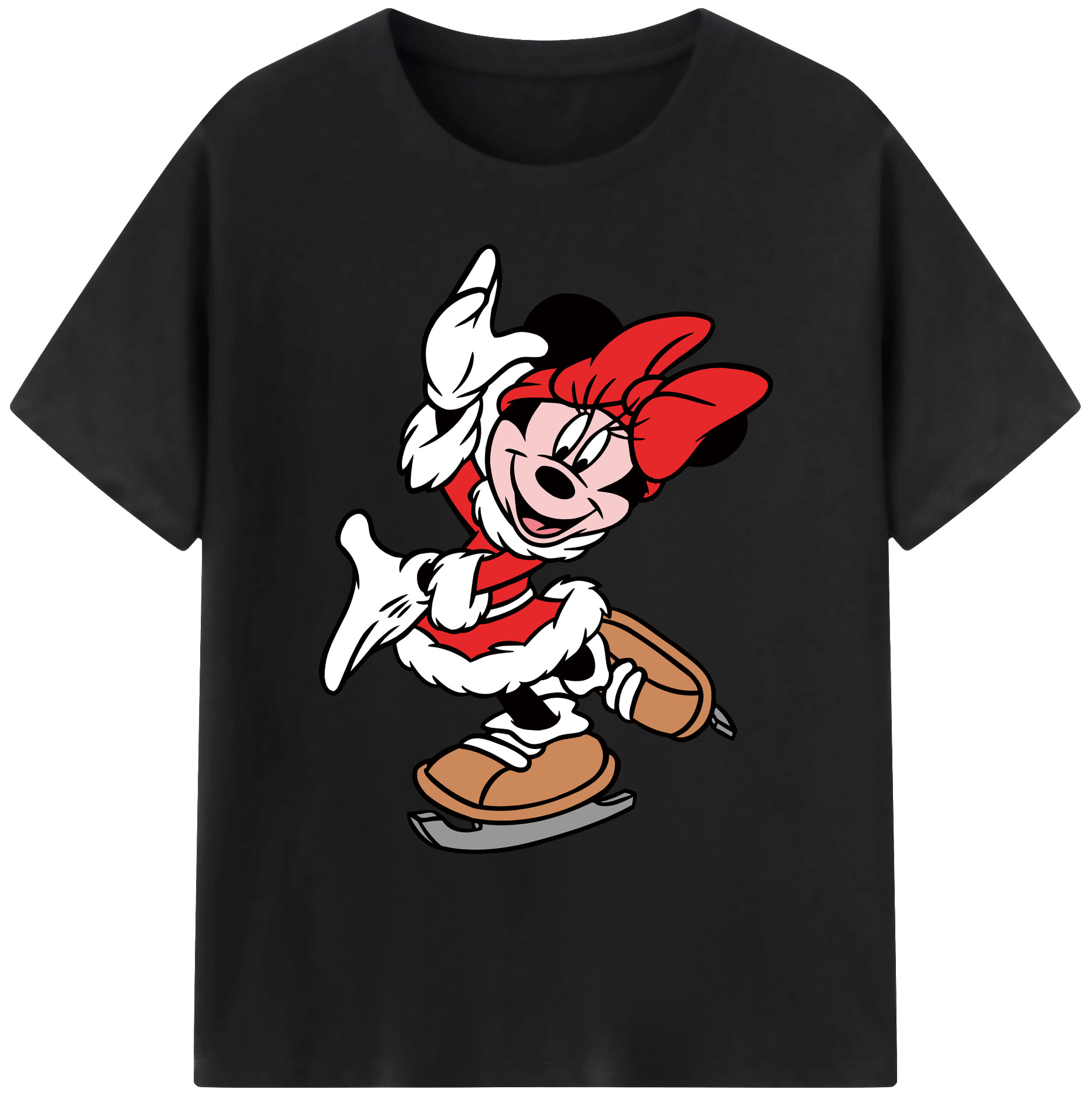 ミッキーマウス Mickey Mouse 綿100％ メンズ半袖Tシャツ｜肌触りやわらか＆通気性