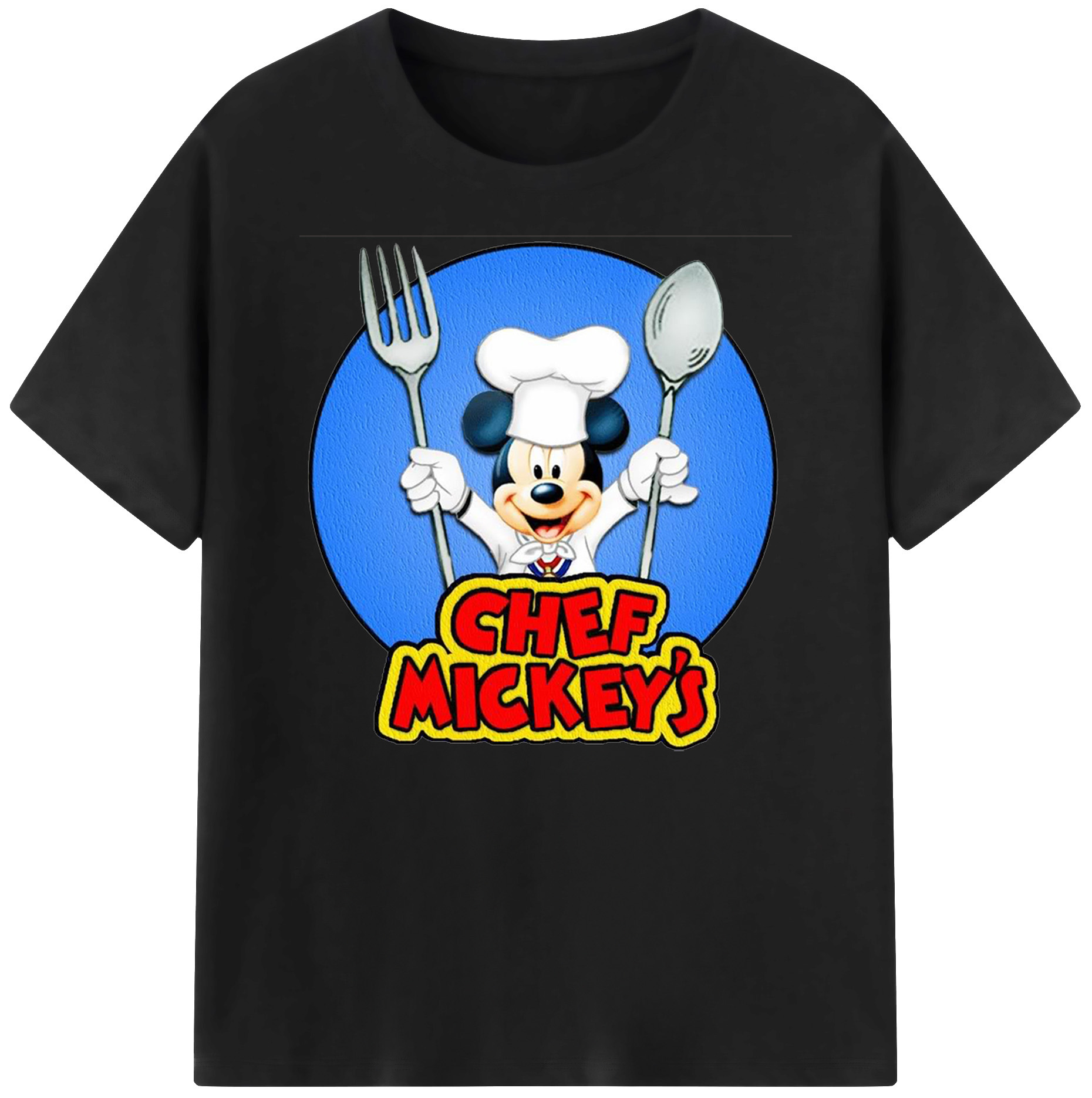 ミッキーマウス Mickey Mouse 綿100％ メンズ半袖Tシャツ｜肌触りやわらか＆通気性