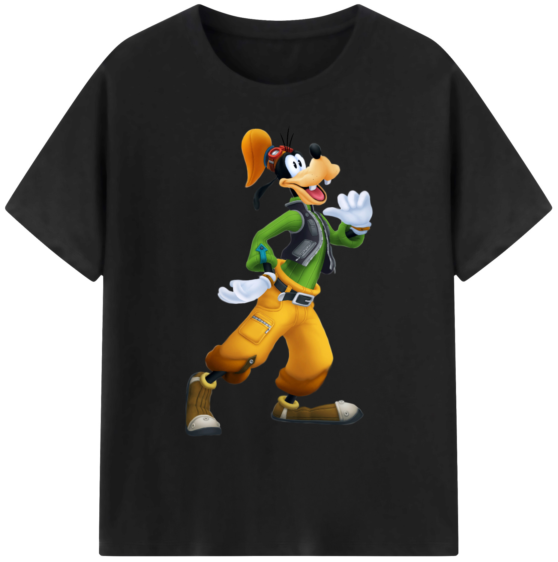 ミッキーマウス Mickey Mouse 綿100％ メンズ半袖Tシャツ｜肌触りやわらか＆通気性