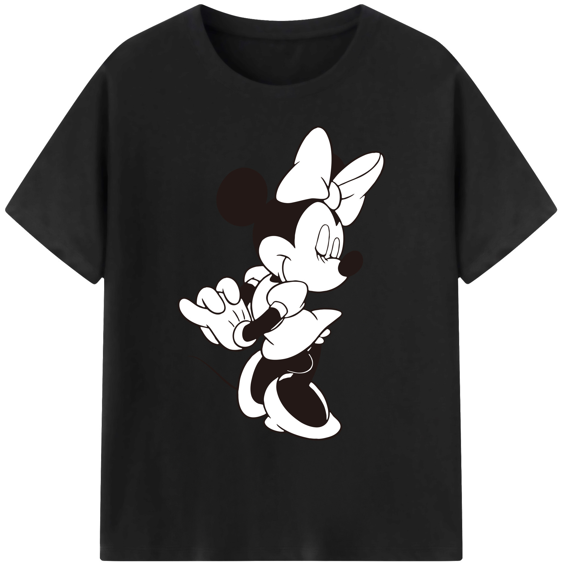 ミッキーマウス Mickey Mouse 綿100％ メンズ半袖Tシャツ｜肌触りやわらか＆通気性