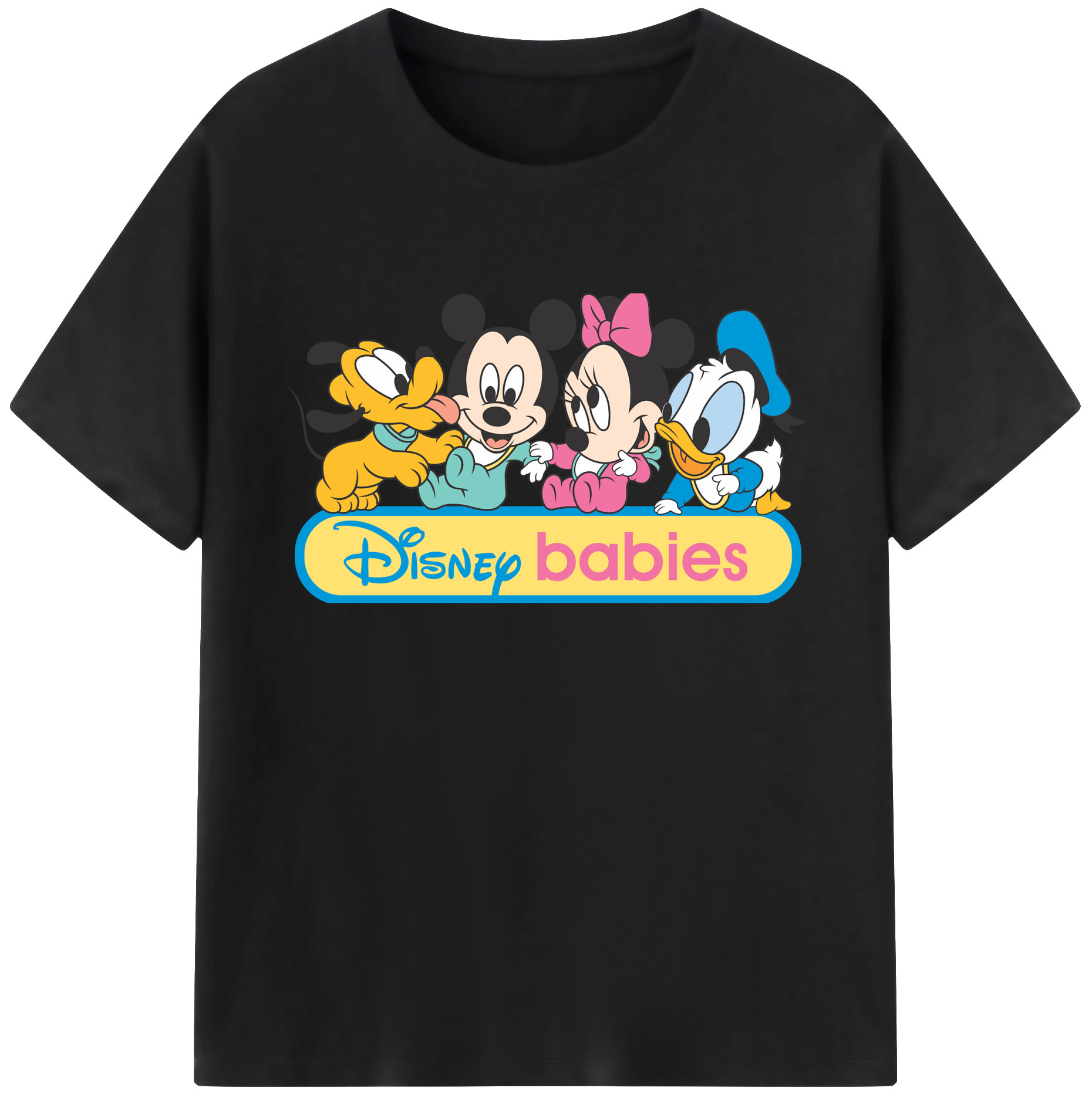 ミッキーマウス Mickey Mouse 綿100％ メンズ半袖Tシャツ｜肌触りやわらか＆通気性