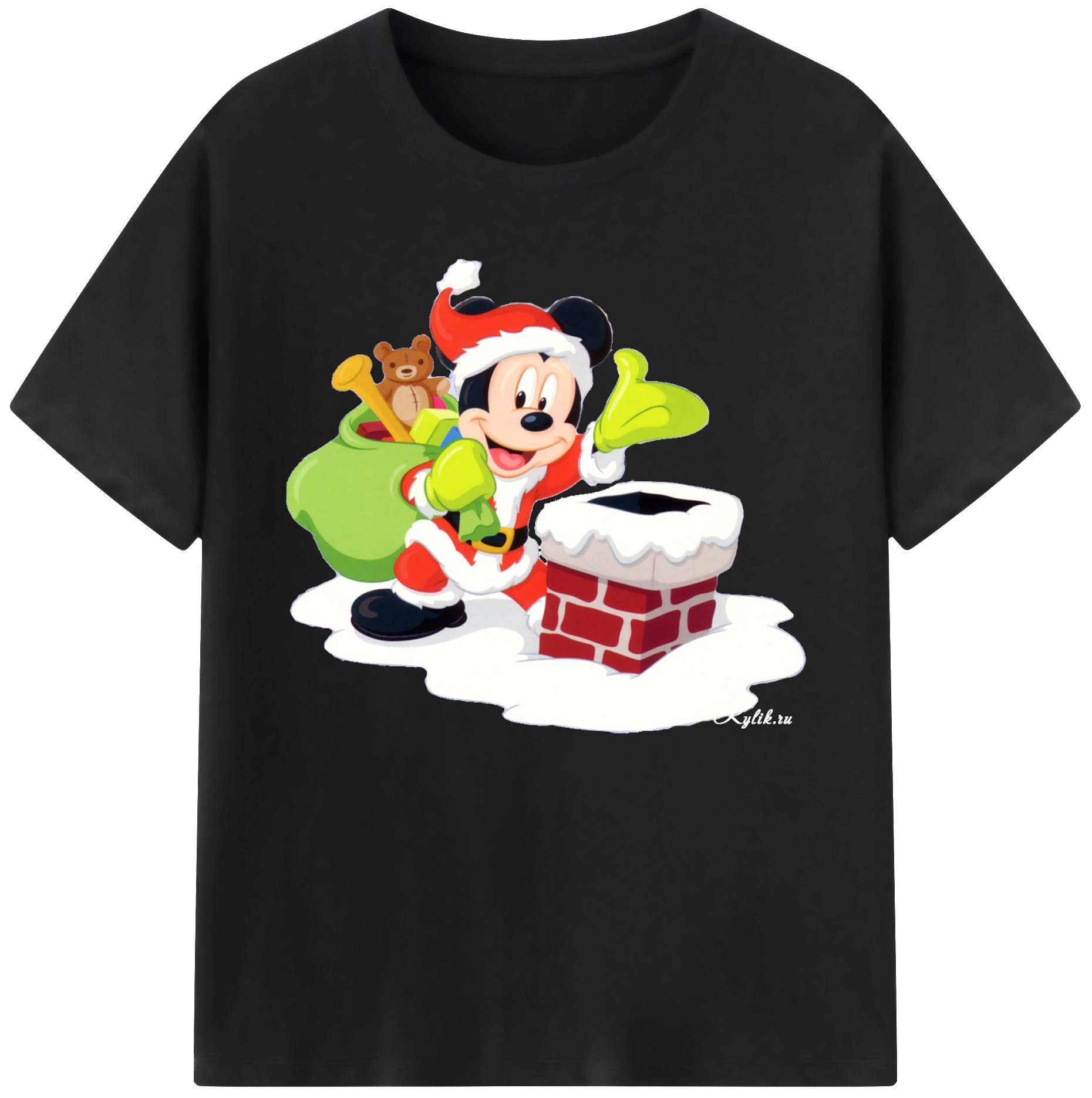 ミッキーマウス Mickey Mouse 綿100％ メンズ半袖Tシャツ｜肌触りやわらか＆通気性