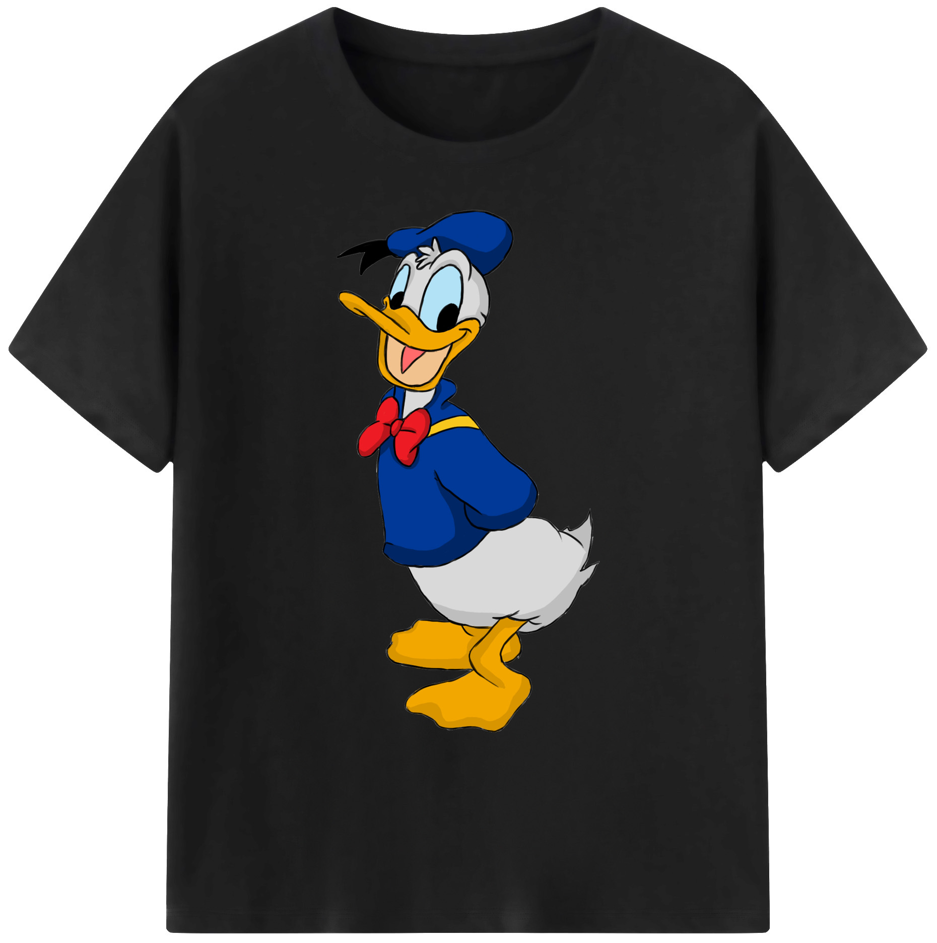 ミッキーマウス Mickey Mouse 綿100％ メンズ半袖Tシャツ｜肌触りやわらか＆通気性