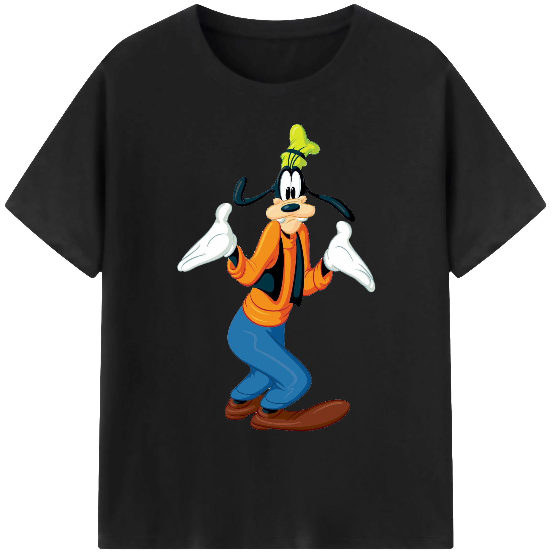 ミッキーマウス Mickey Mouse 綿100％ メンズ半袖Tシャツ｜肌触りやわらか＆通気性