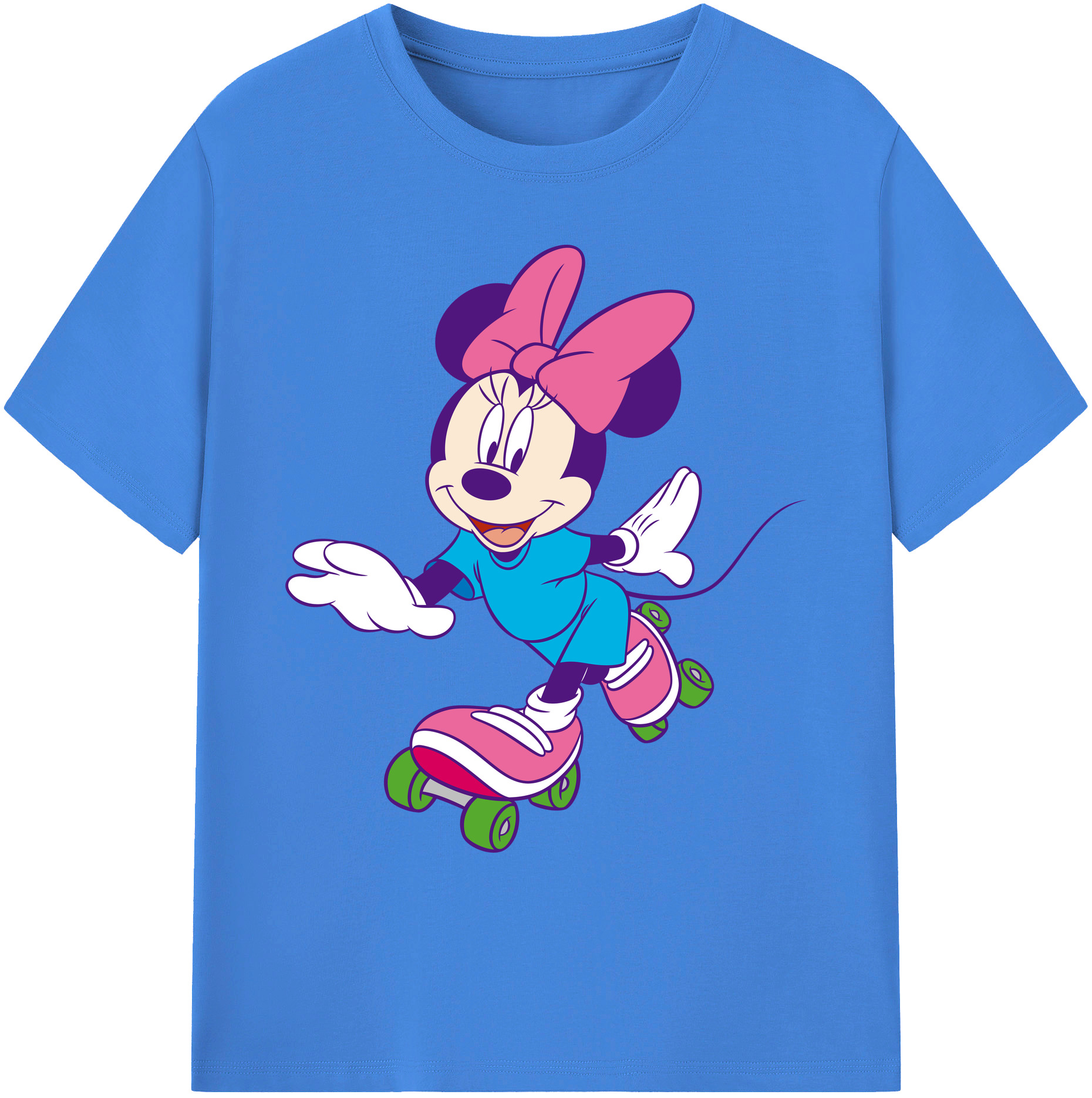 ミッキーマウス Mickey Mouse 綿100％ メンズ半袖Tシャツ｜肌触りやわらか＆通気性