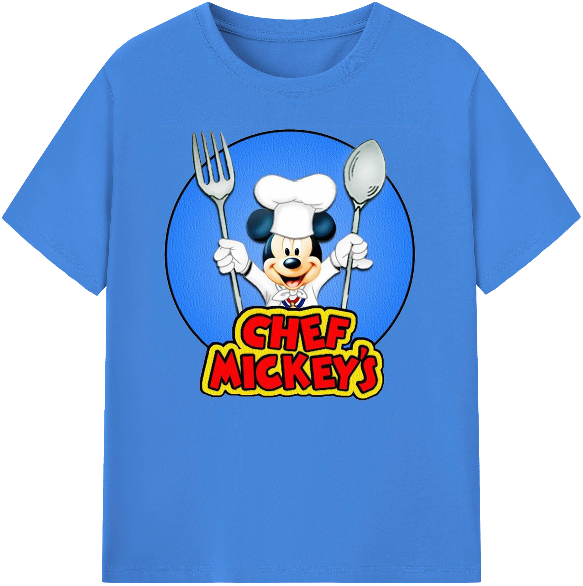 ミッキーマウス Mickey Mouse 綿100％ メンズ半袖Tシャツ｜肌触りやわらか＆通気性