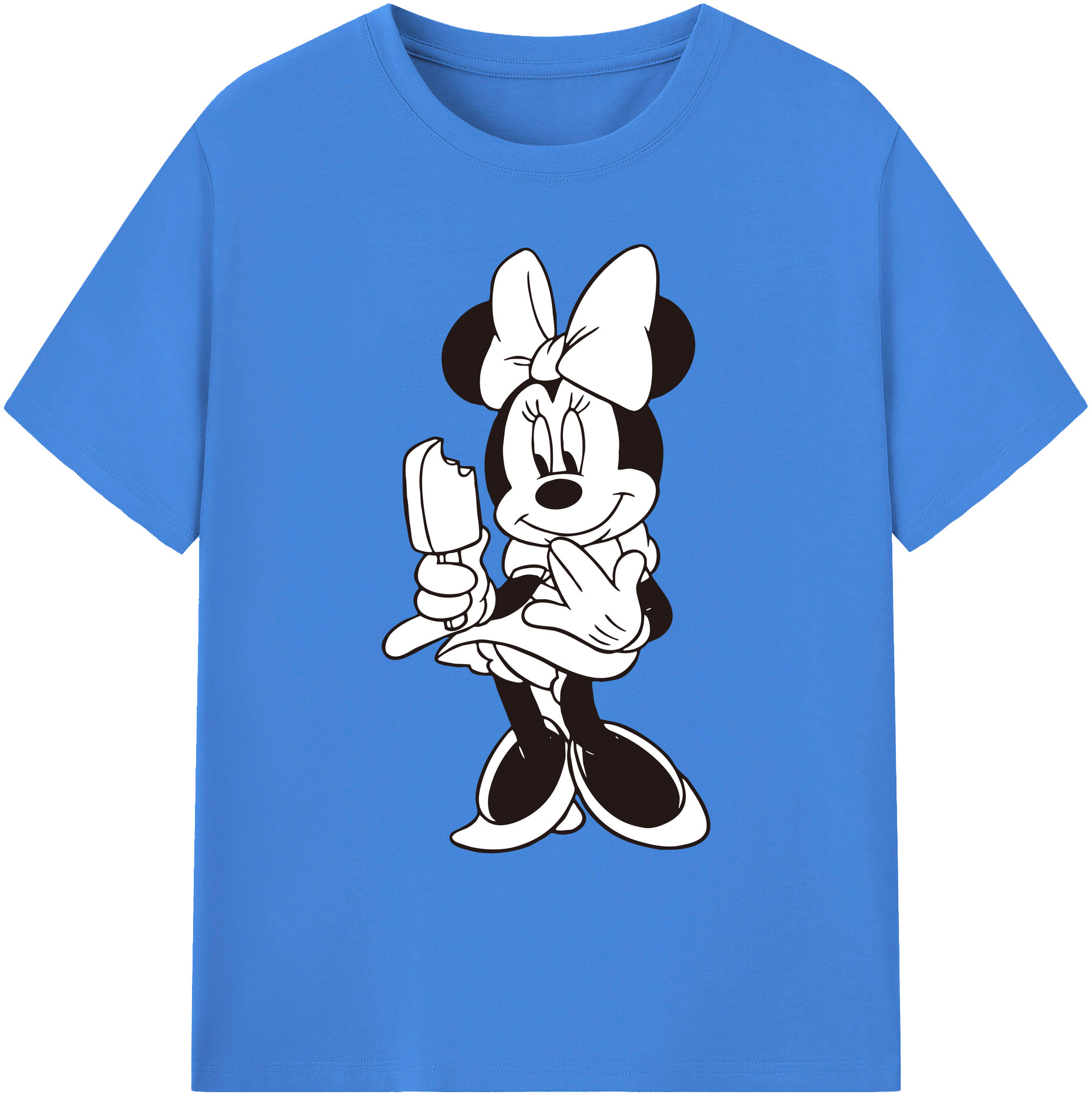 ミッキーマウス Mickey Mouse 綿100％ メンズ半袖Tシャツ｜肌触りやわらか＆通気性