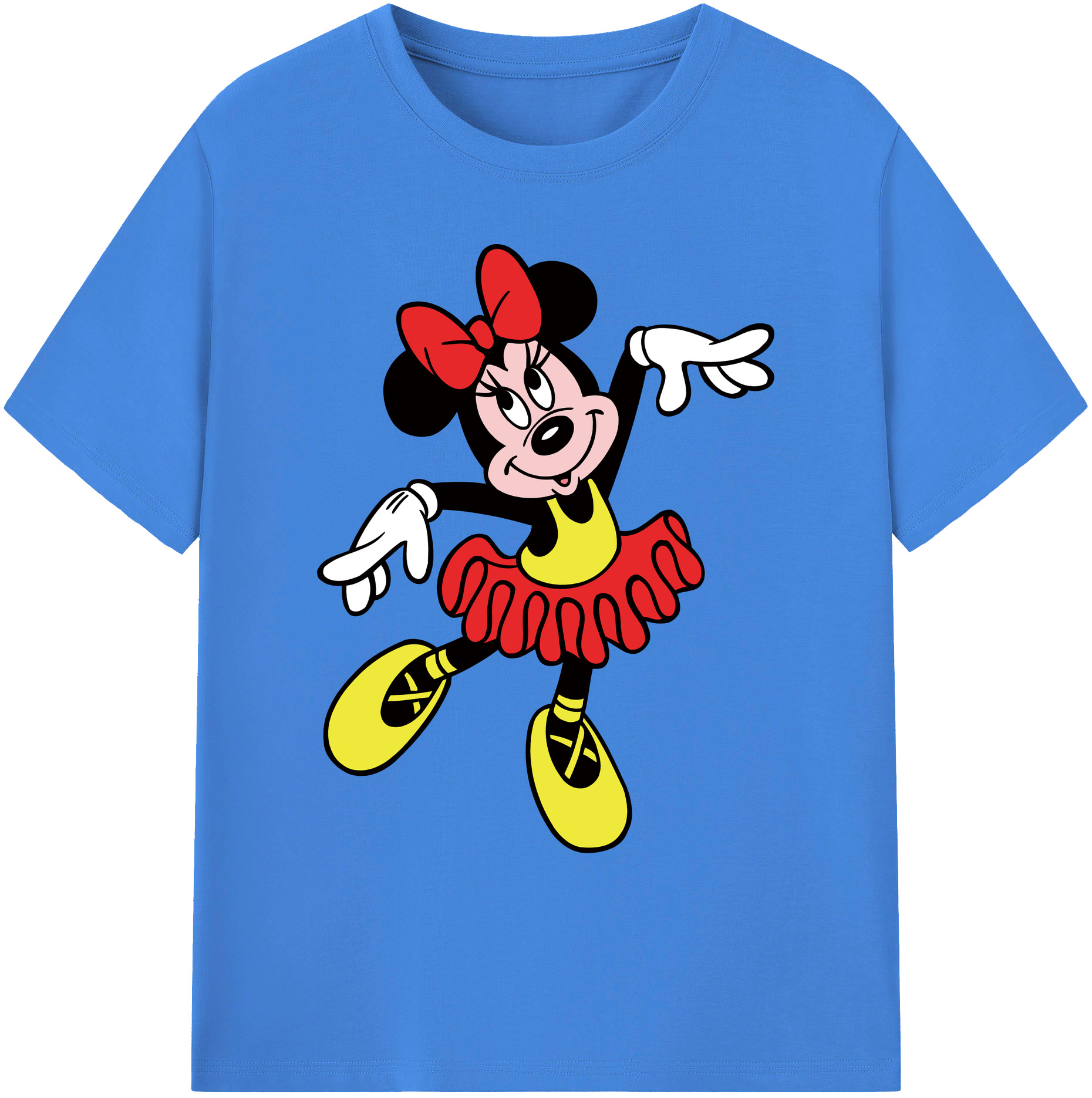 ミッキーマウス Mickey Mouse 綿100％ メンズ半袖Tシャツ｜肌触りやわらか＆通気性