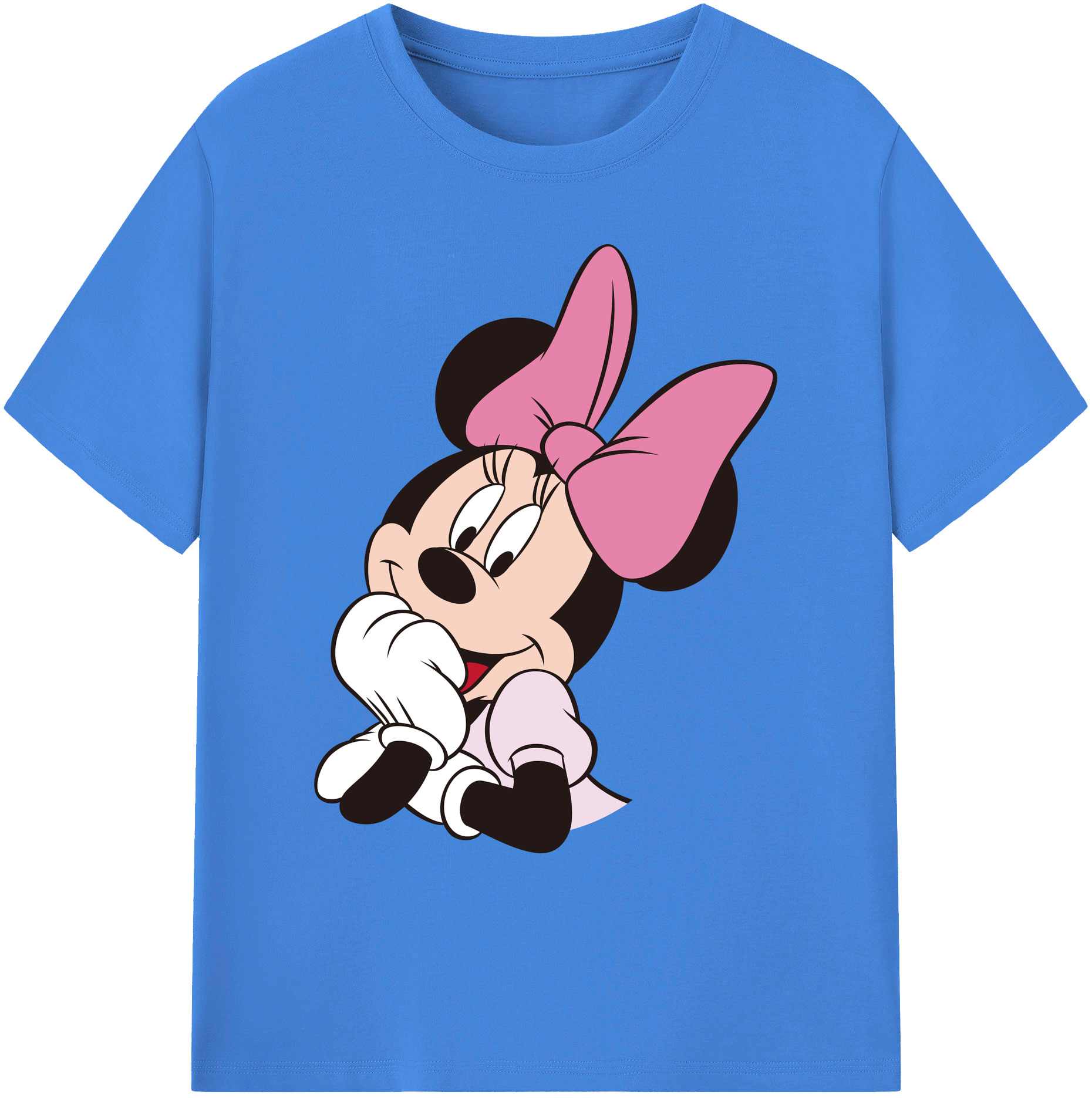 ミッキーマウス Mickey Mouse 綿100％ メンズ半袖Tシャツ｜肌触りやわらか＆通気性
