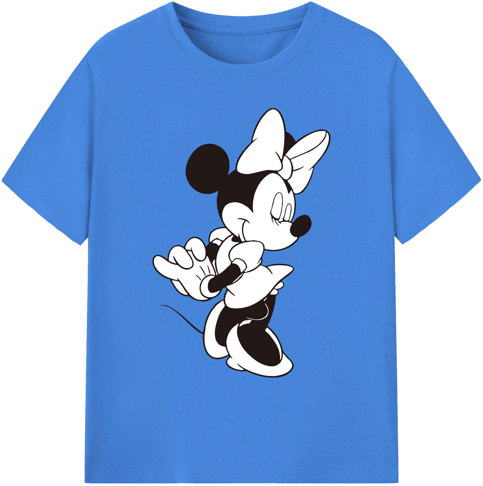 ミッキーマウス Mickey Mouse 綿100％ メンズ半袖Tシャツ｜肌触りやわらか＆通気性