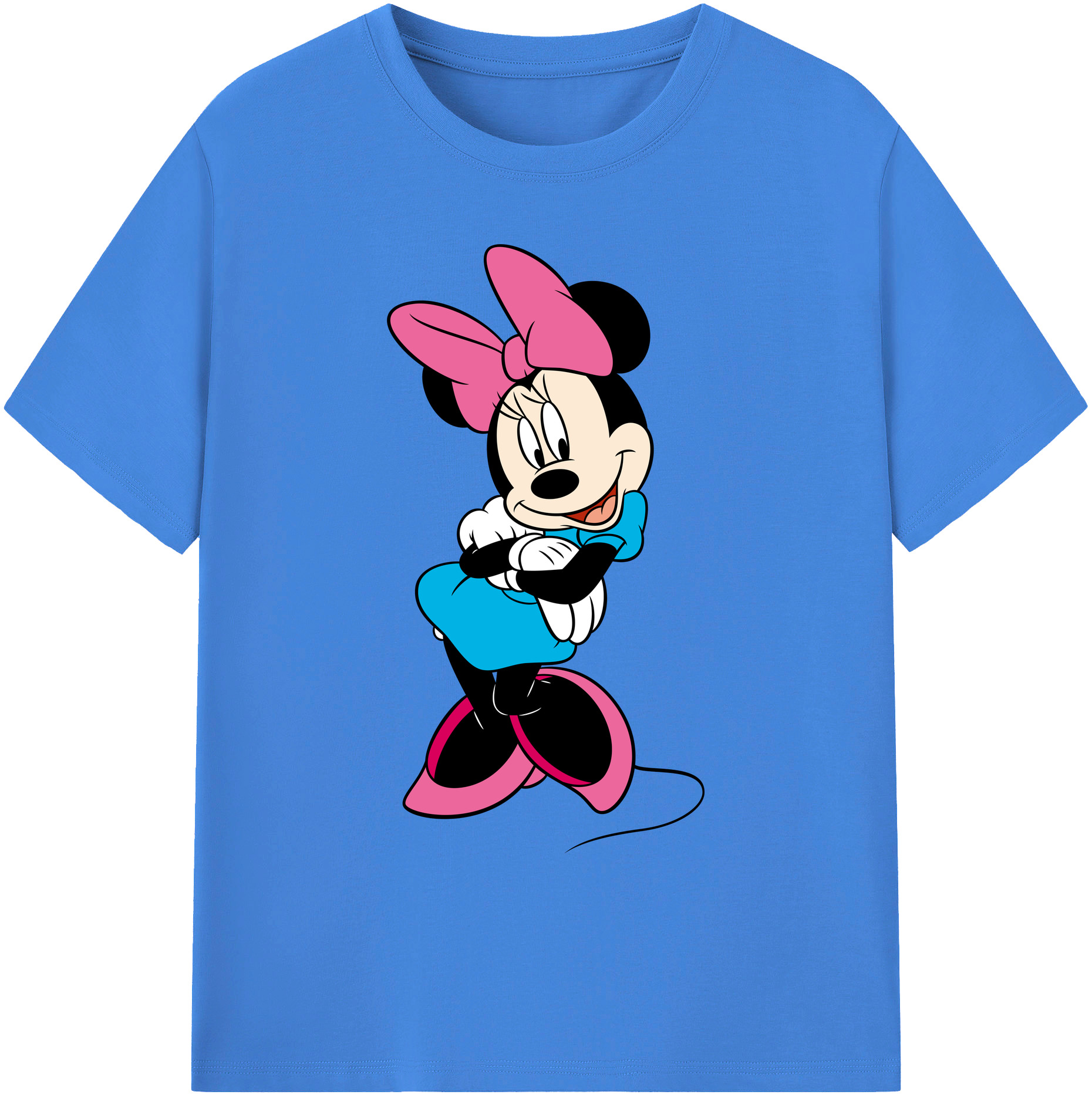 ミッキーマウス Mickey Mouse 綿100％ メンズ半袖Tシャツ｜肌触りやわらか＆通気性