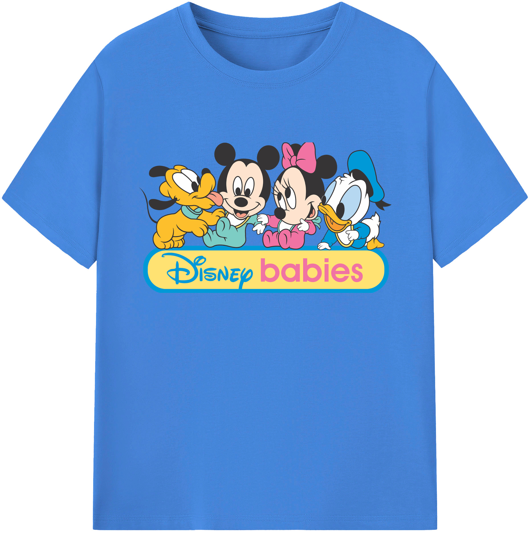 ミッキーマウス Mickey Mouse 綿100％ メンズ半袖Tシャツ｜肌触りやわらか＆通気性