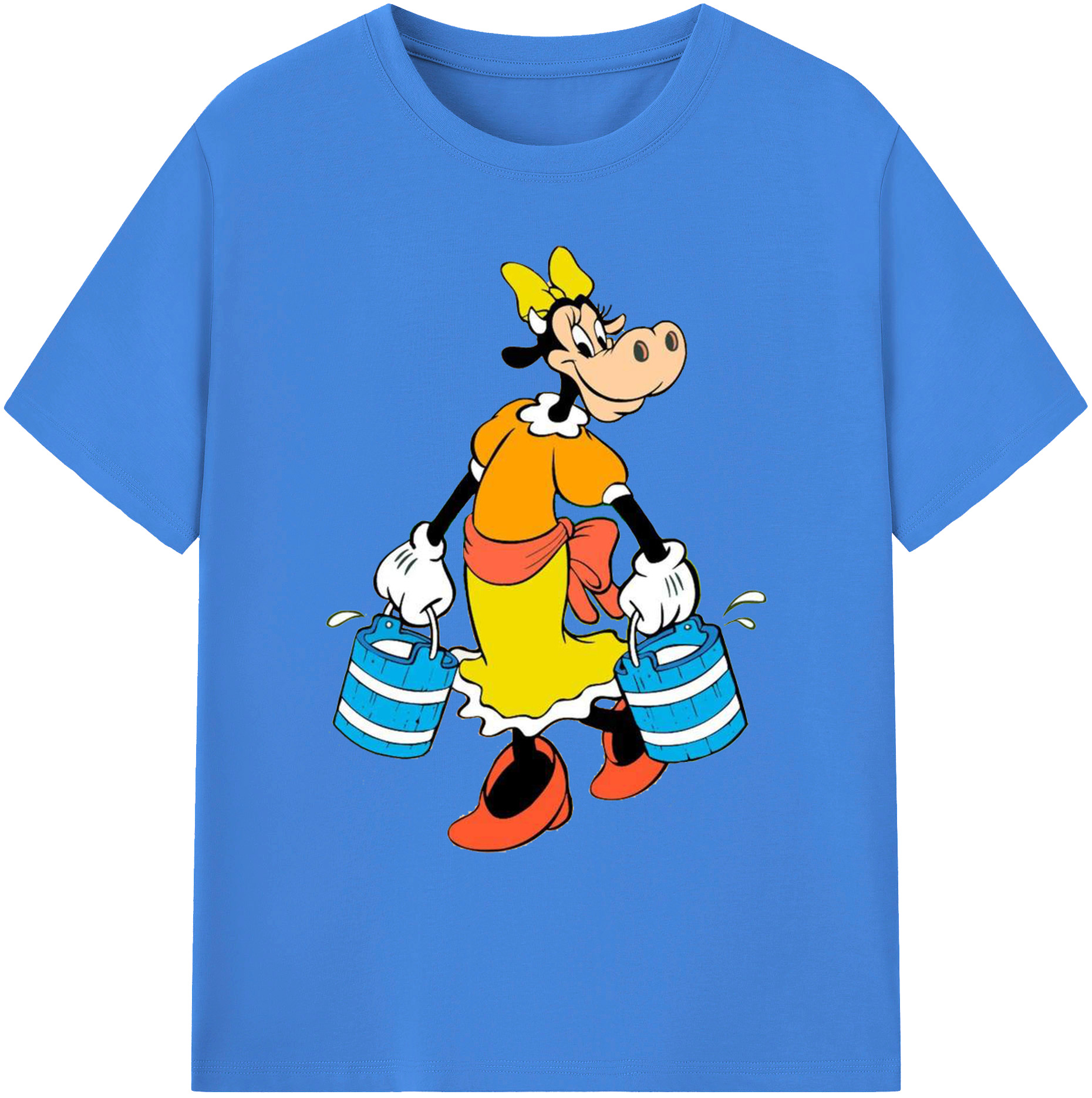 ミッキーマウス Mickey Mouse 綿100％ メンズ半袖Tシャツ｜肌触りやわらか＆通気性