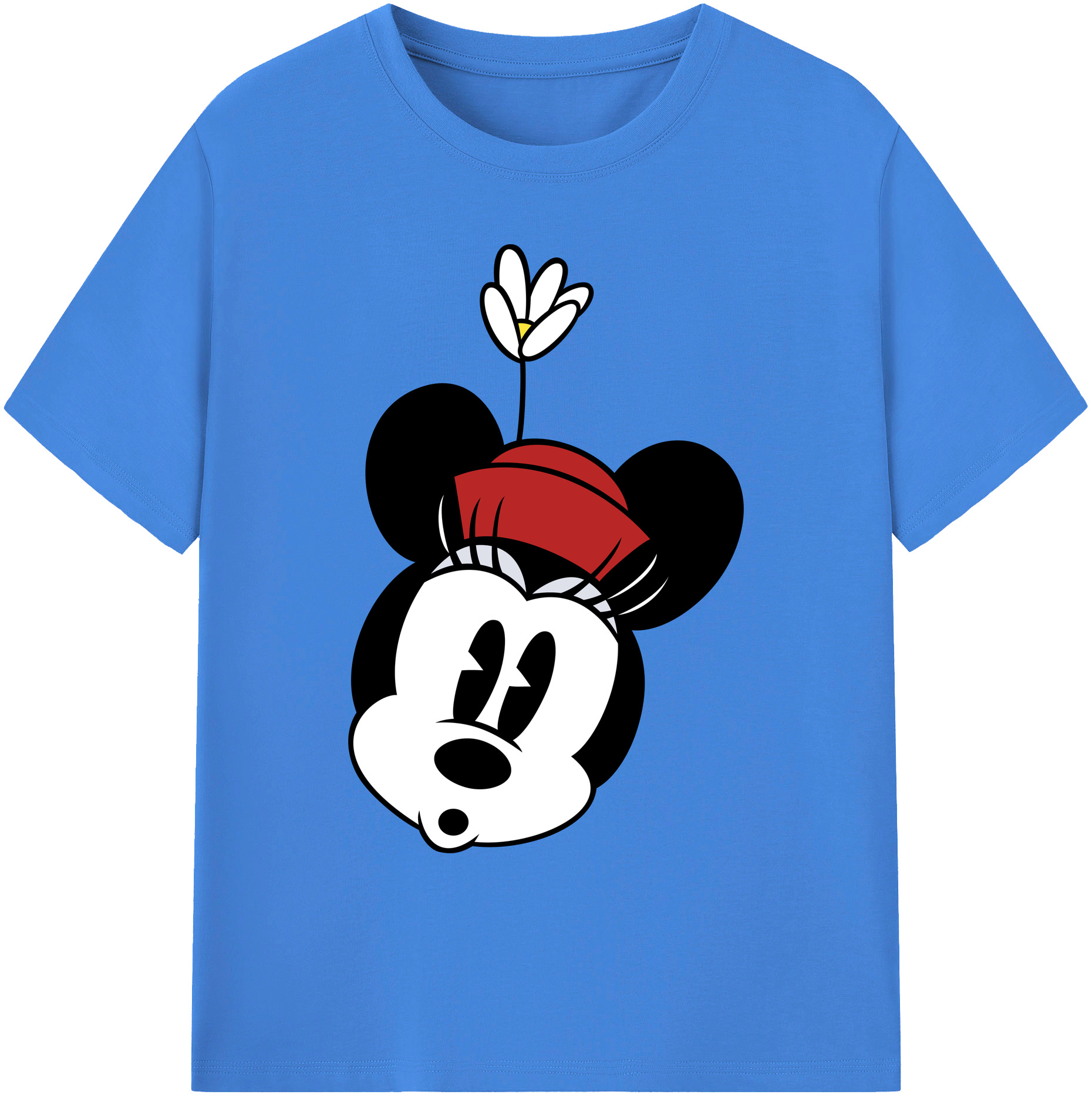 ミッキーマウス Mickey Mouse 綿100％ メンズ半袖Tシャツ｜肌触りやわらか＆通気性