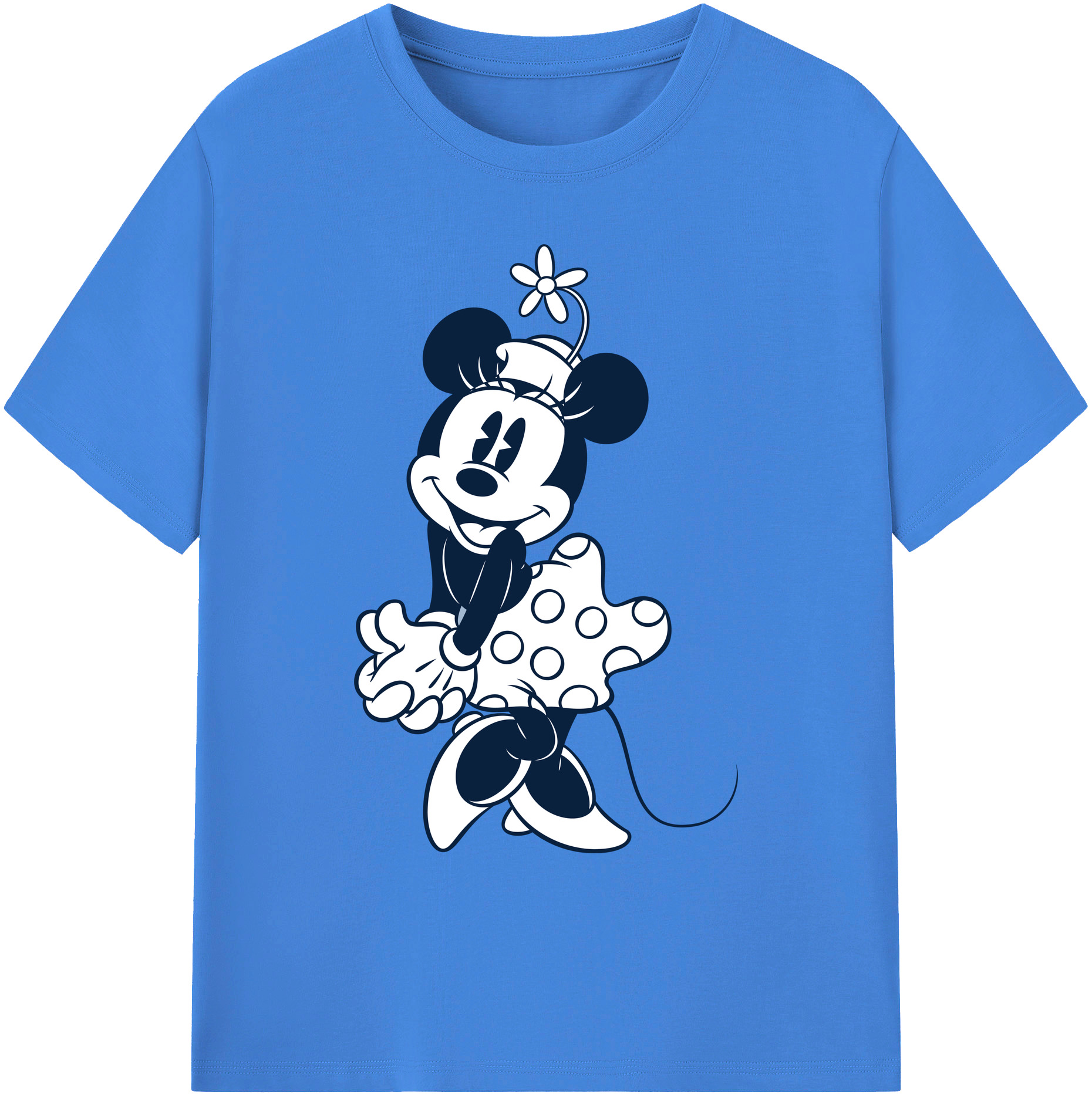 ミッキーマウス Mickey Mouse 綿100％ メンズ半袖Tシャツ｜肌触りやわらか＆通気性