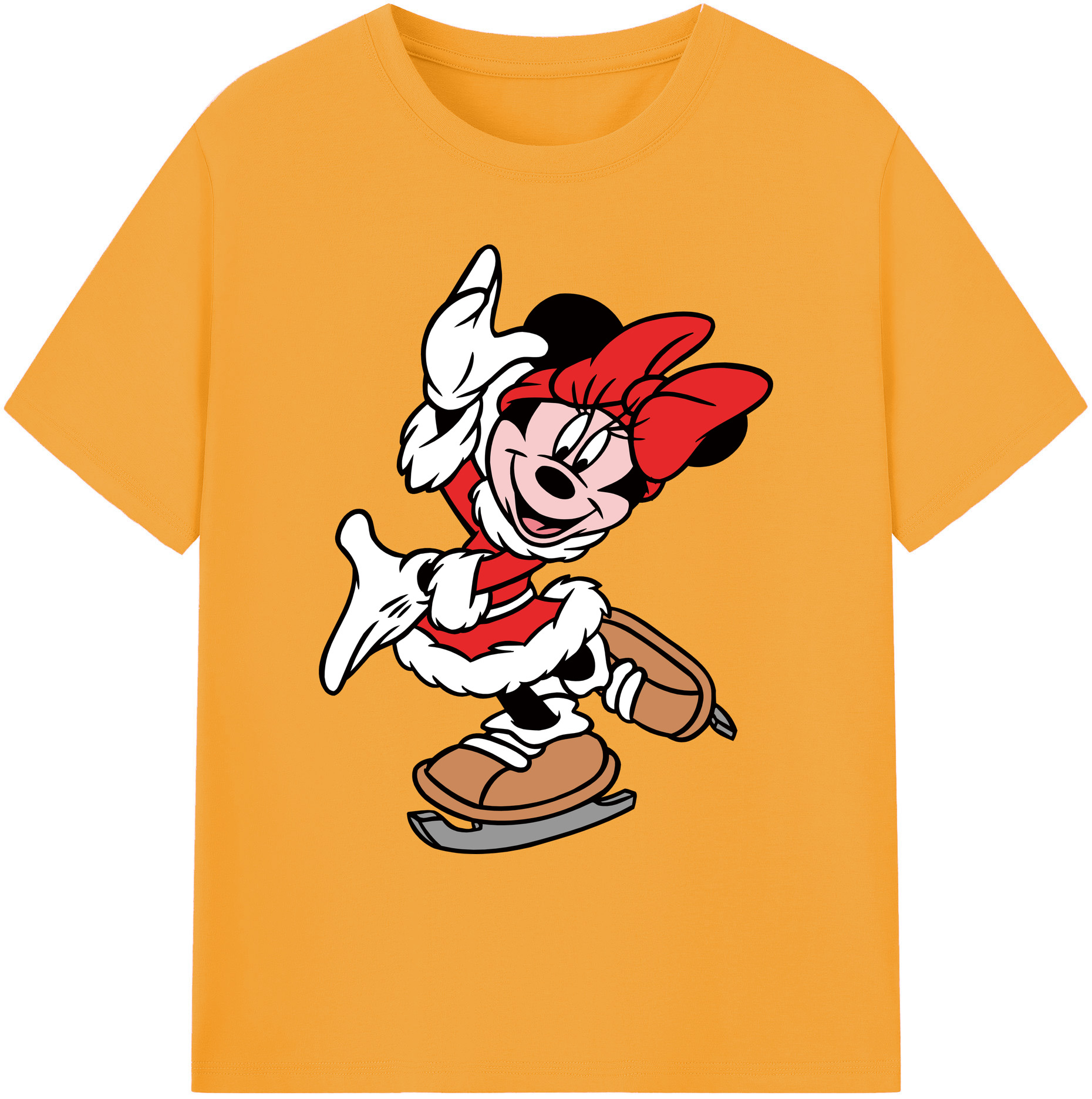 ミッキーマウス Mickey Mouse 綿100％ メンズ半袖Tシャツ｜肌触りやわらか＆通気性