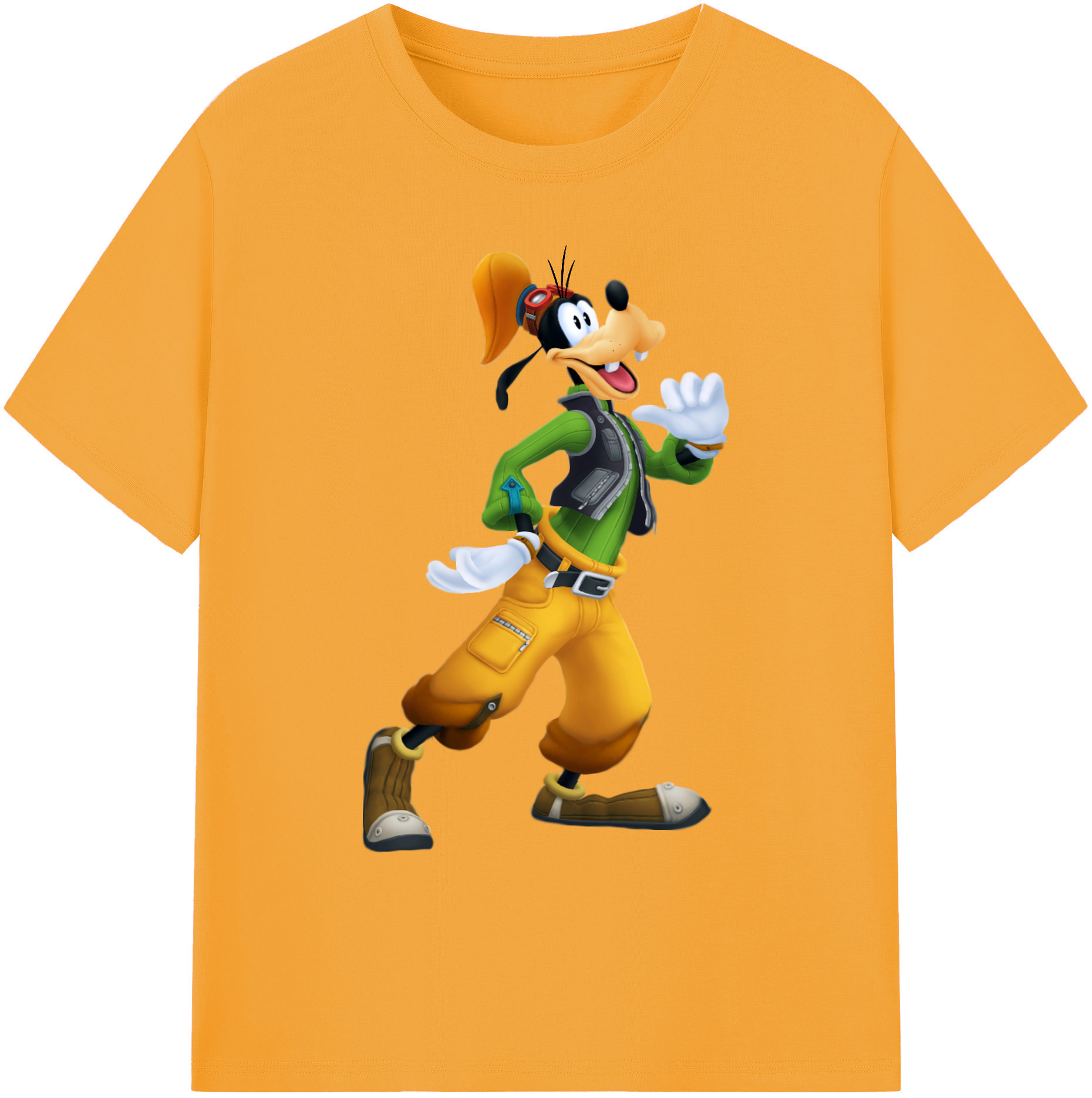 ミッキーマウス Mickey Mouse 綿100％ メンズ半袖Tシャツ｜肌触りやわらか＆通気性