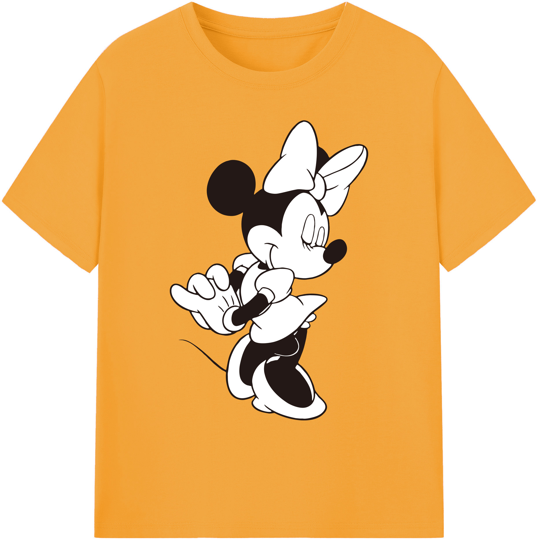 ミッキーマウス Mickey Mouse 綿100％ メンズ半袖Tシャツ｜肌触りやわらか＆通気性