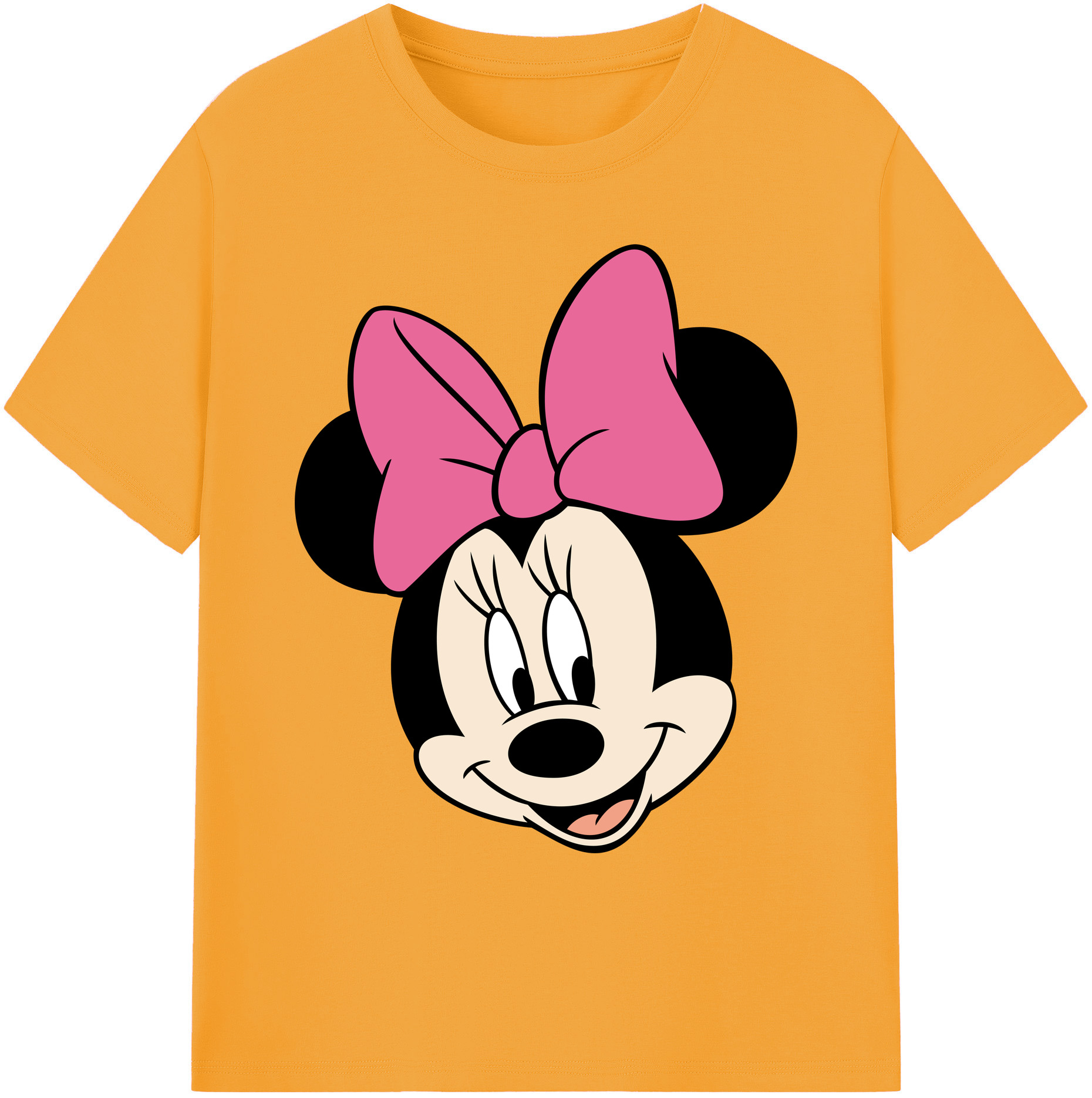 ミッキーマウス Mickey Mouse 綿100％ メンズ半袖Tシャツ｜肌触りやわらか＆通気性