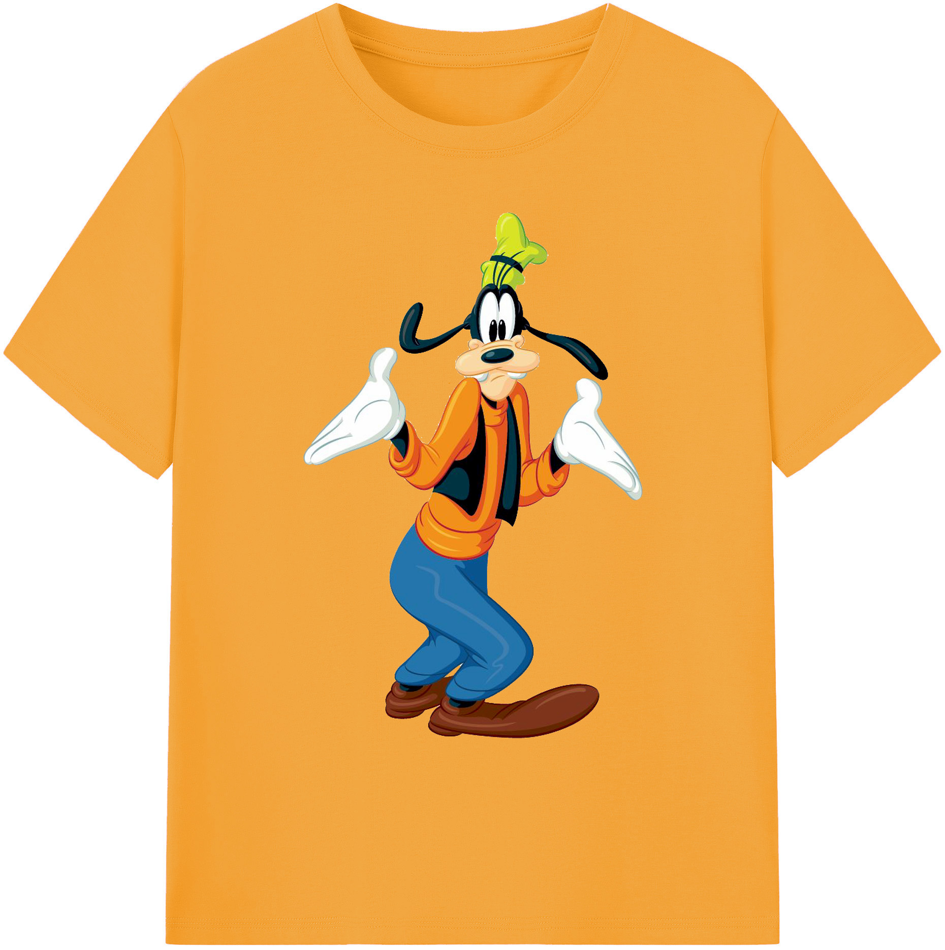 ミッキーマウス Mickey Mouse 綿100％ メンズ半袖Tシャツ｜肌触りやわらか＆通気性