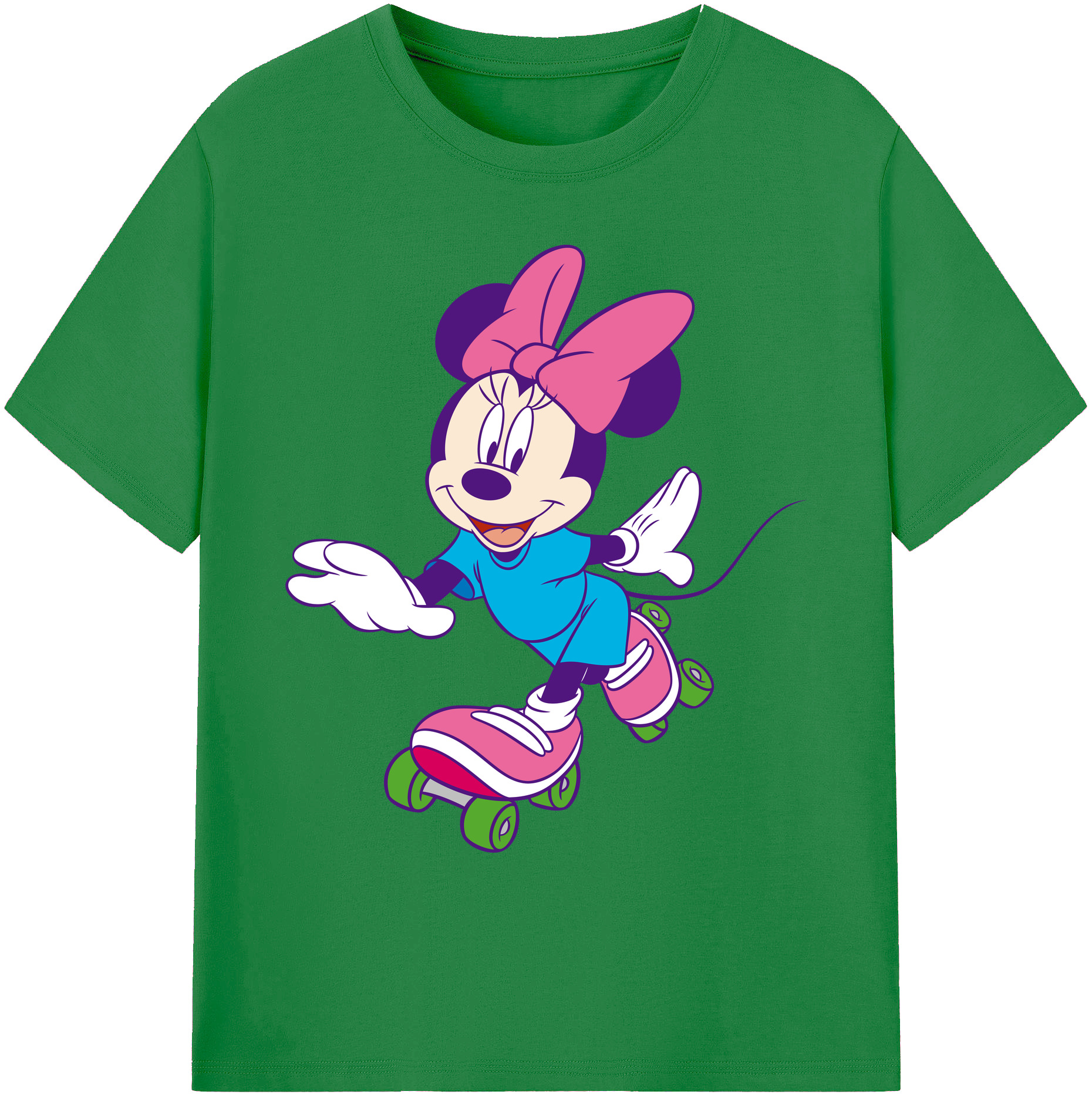 ミッキーマウス Mickey Mouse 綿100％ メンズ半袖Tシャツ｜肌触りやわらか＆通気性