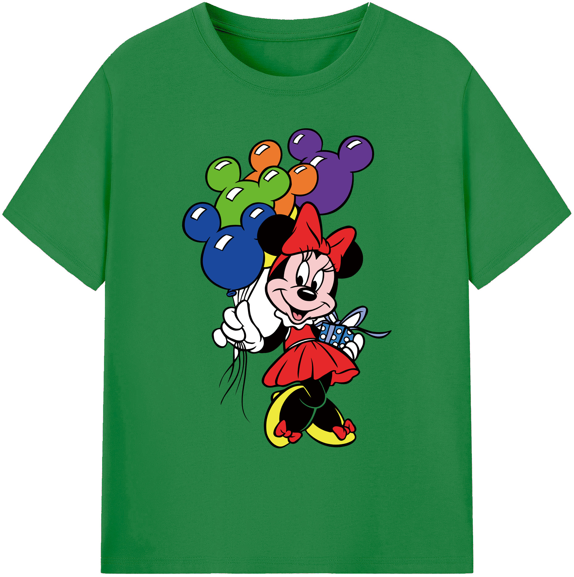 ミッキーマウス Mickey Mouse 綿100％ メンズ半袖Tシャツ｜肌触りやわらか＆通気性