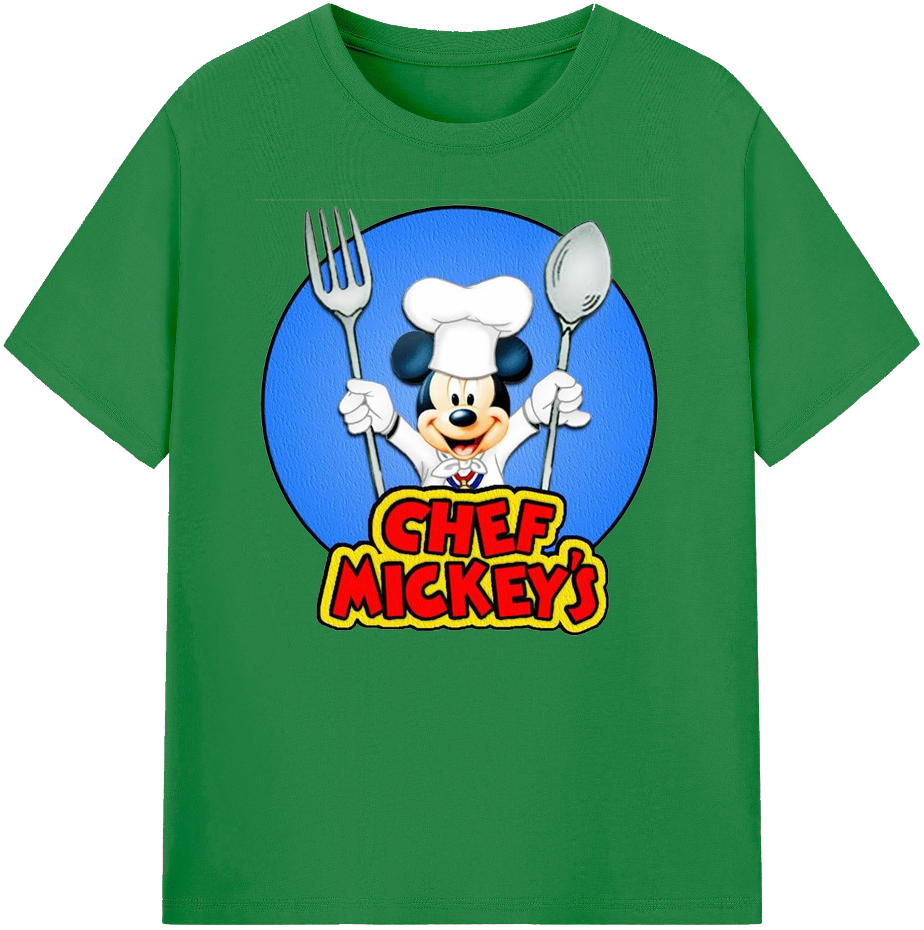 ミッキーマウス Mickey Mouse 綿100％ メンズ半袖Tシャツ｜肌触りやわらか＆通気性