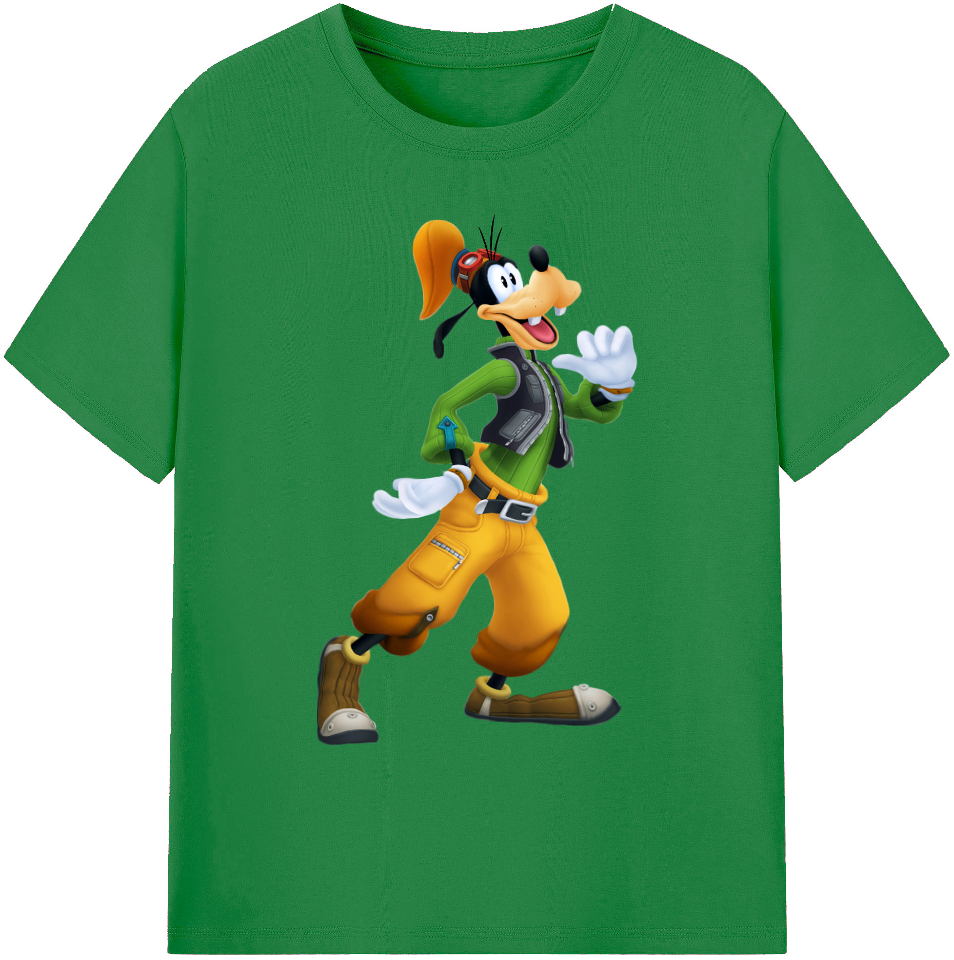 ミッキーマウス Mickey Mouse 綿100％ メンズ半袖Tシャツ｜肌触りやわらか＆通気性