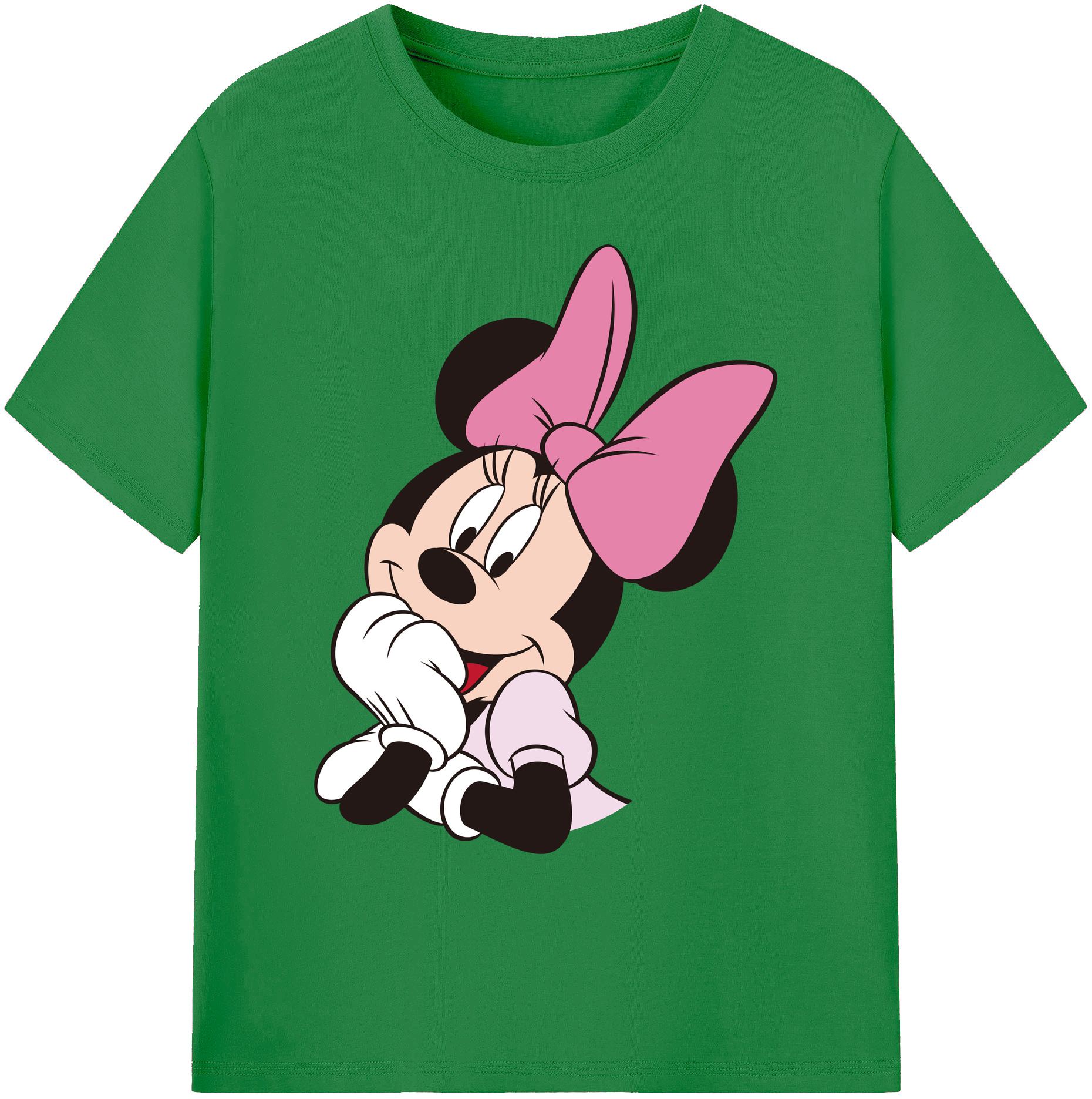 ミッキーマウス Mickey Mouse 綿100％ メンズ半袖Tシャツ｜肌触りやわらか＆通気性