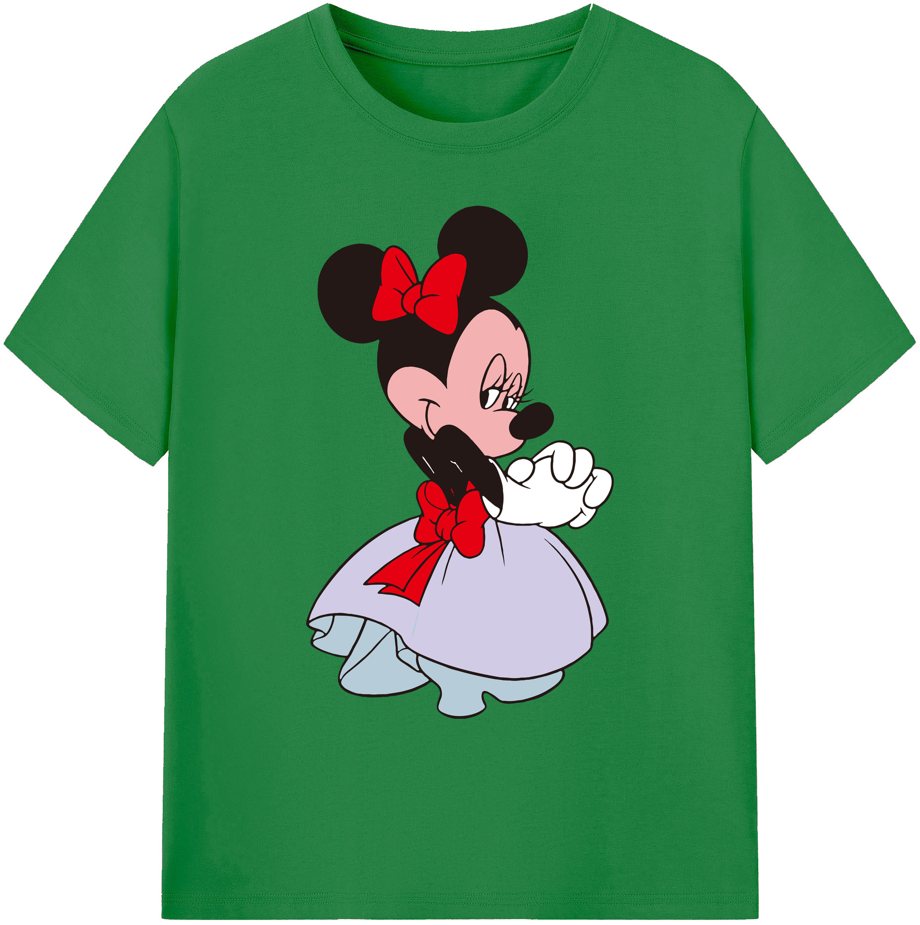 ミッキーマウス Mickey Mouse 綿100％ メンズ半袖Tシャツ｜肌触りやわらか＆通気性