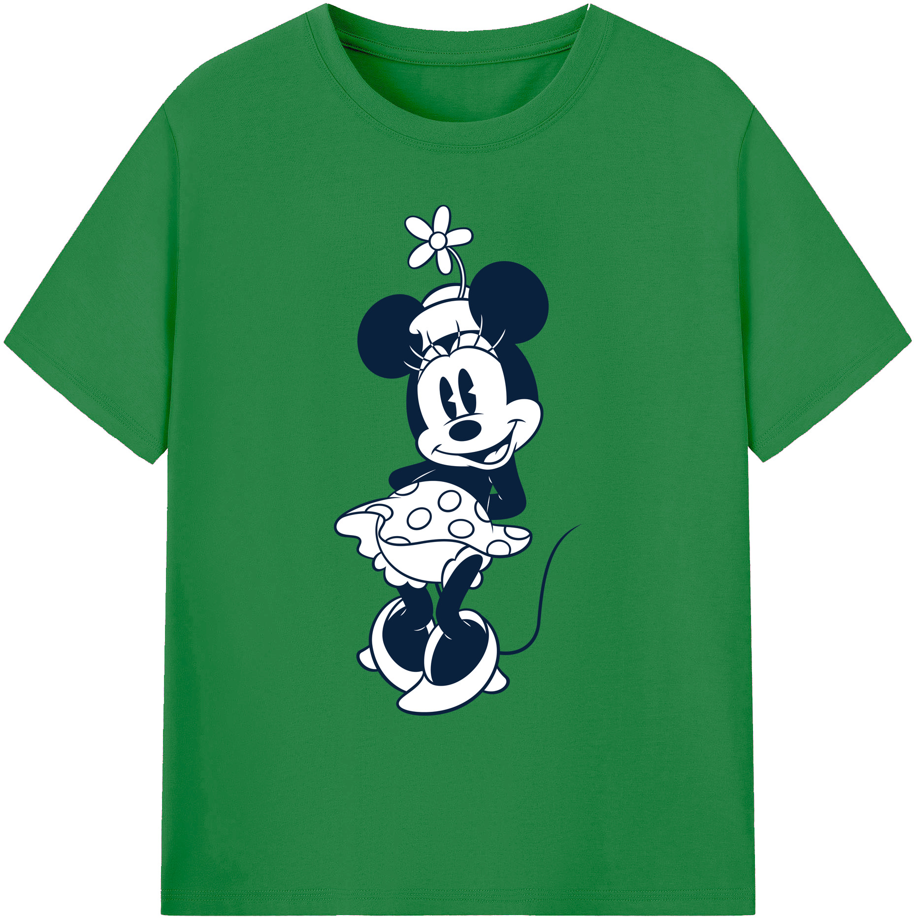 ミッキーマウス Mickey Mouse 綿100％ メンズ半袖Tシャツ｜肌触りやわらか＆通気性
