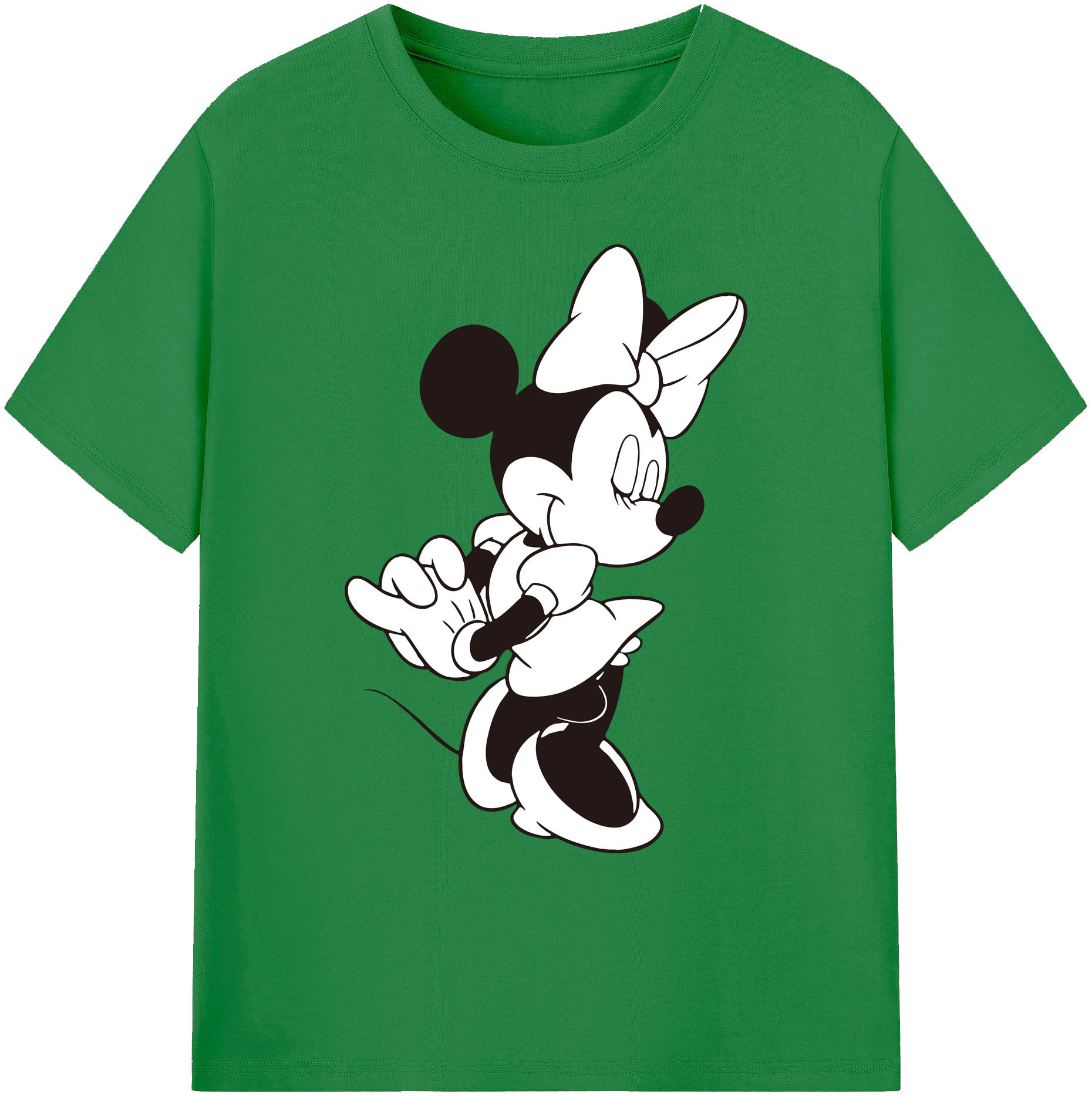ミッキーマウス Mickey Mouse 綿100％ メンズ半袖Tシャツ｜肌触りやわらか＆通気性